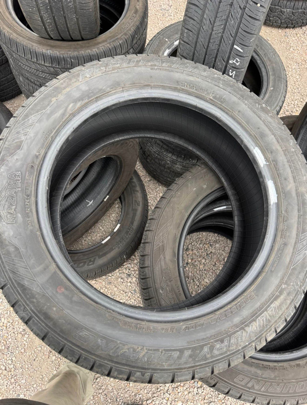 235/55R18 Set (4 Used Tires) Mazama Reputation Luxury Touring