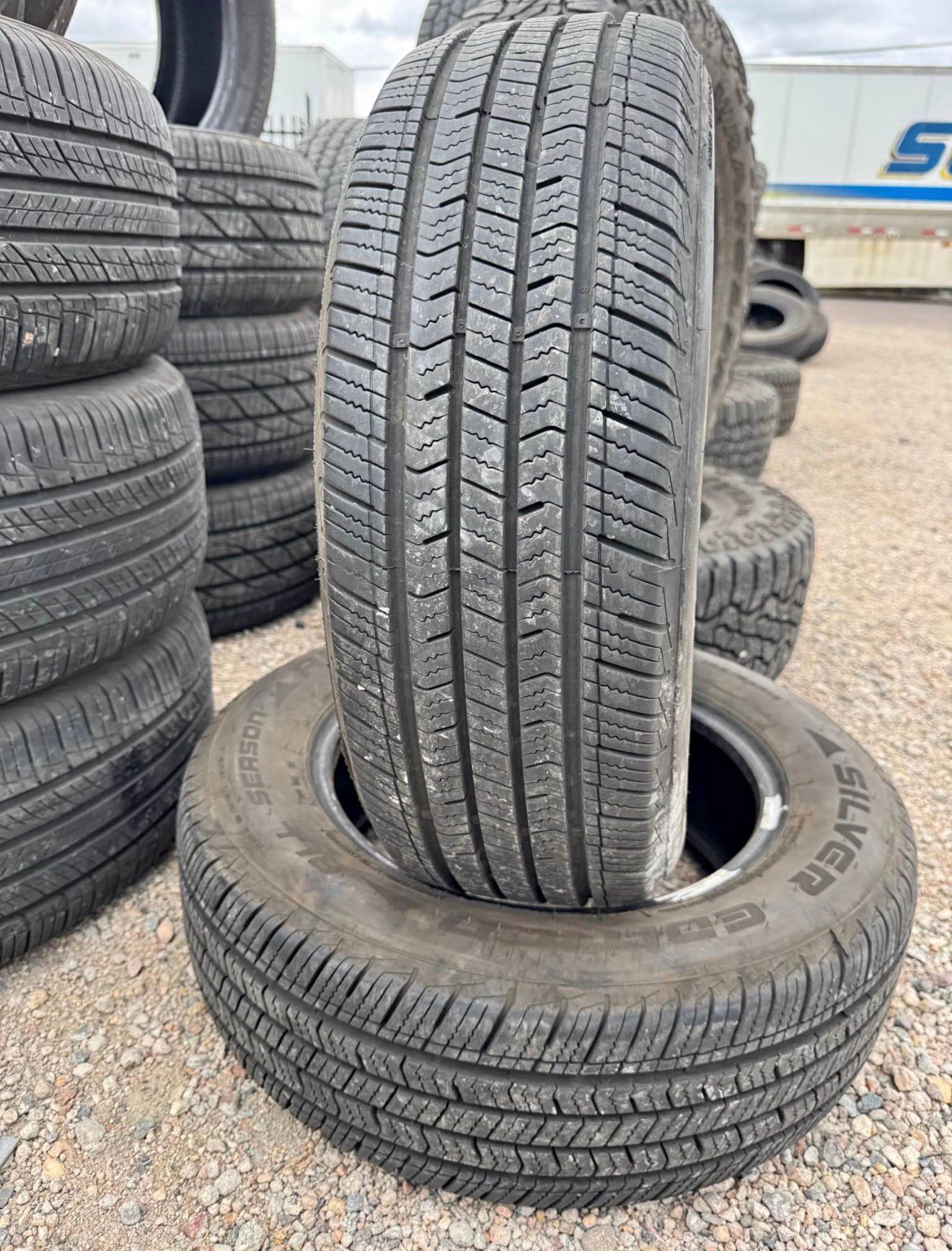 195/65R15  Pair (2 Used Tires) Arizonian Silver Edition