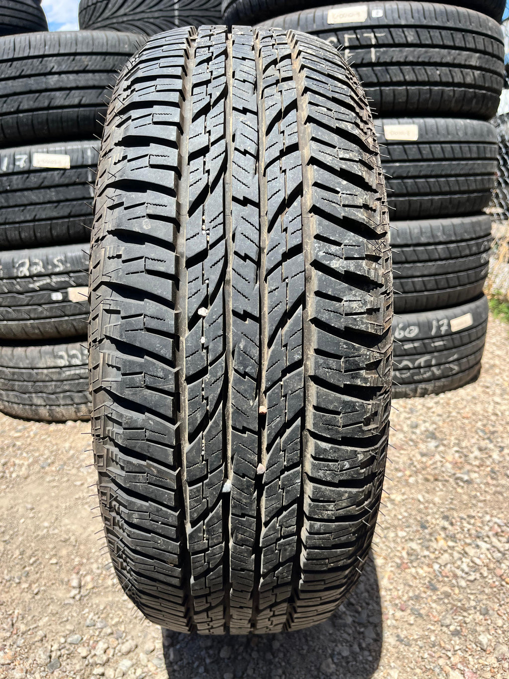 225/60R17 Set (4 Used Tires) Yokohama Geolandar