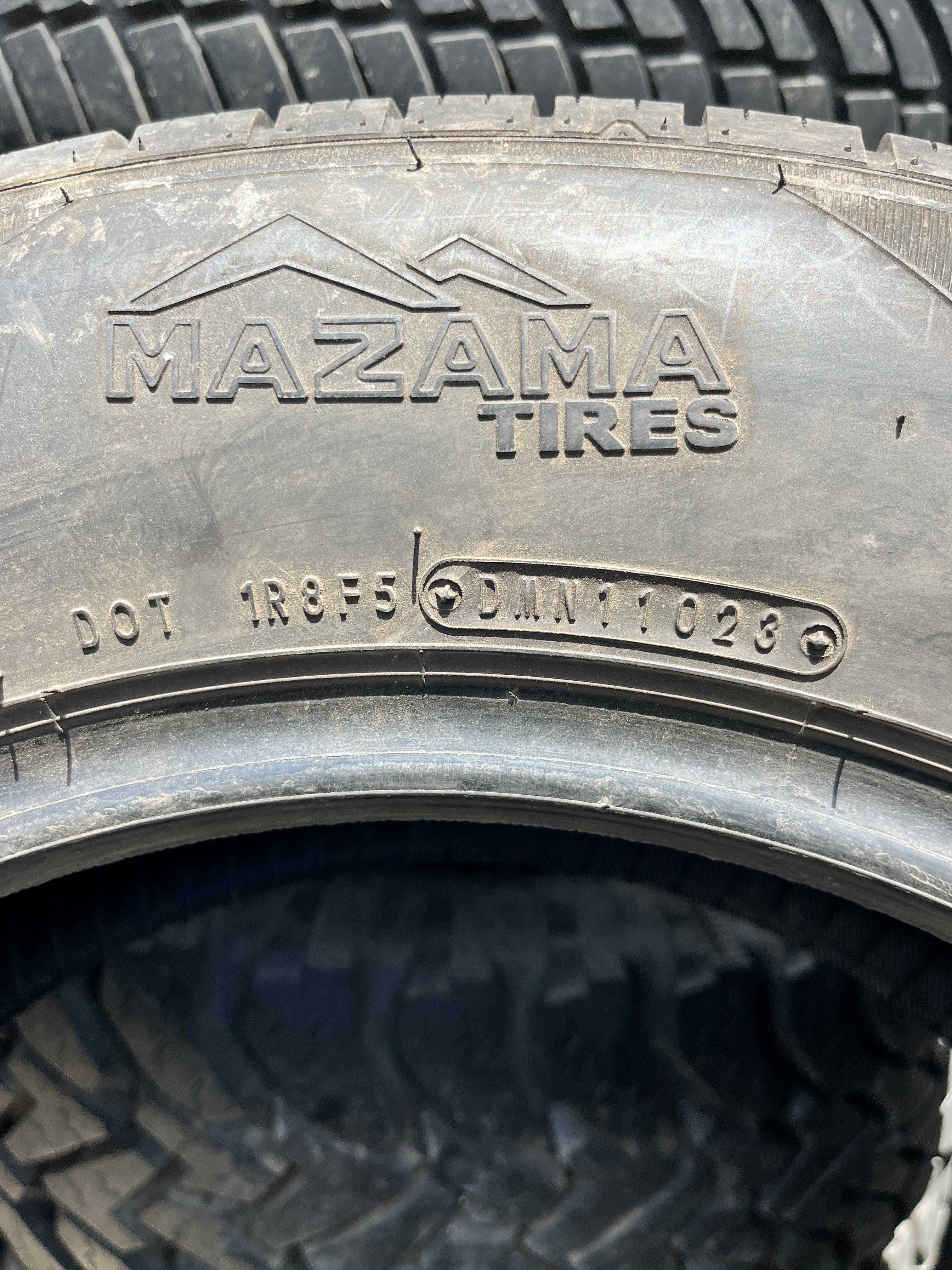 225/65R17  Pair (2 Used Tires) Mazama Tires Luxury Touring