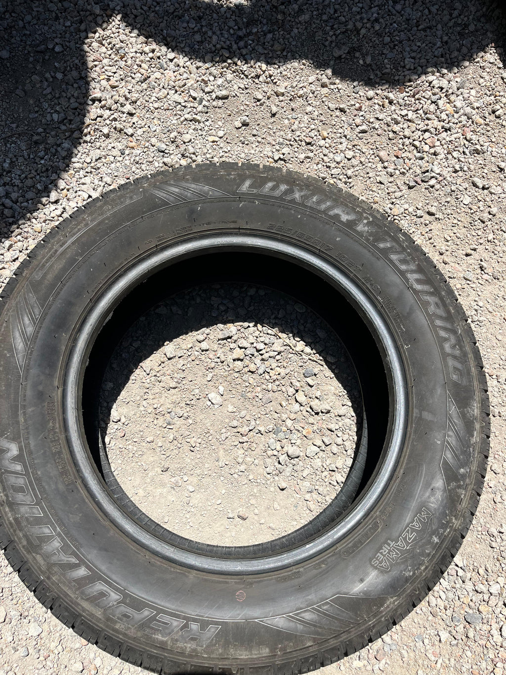 225/65R17  Pair (2 Used Tires) Mazama Tires Luxury Touring