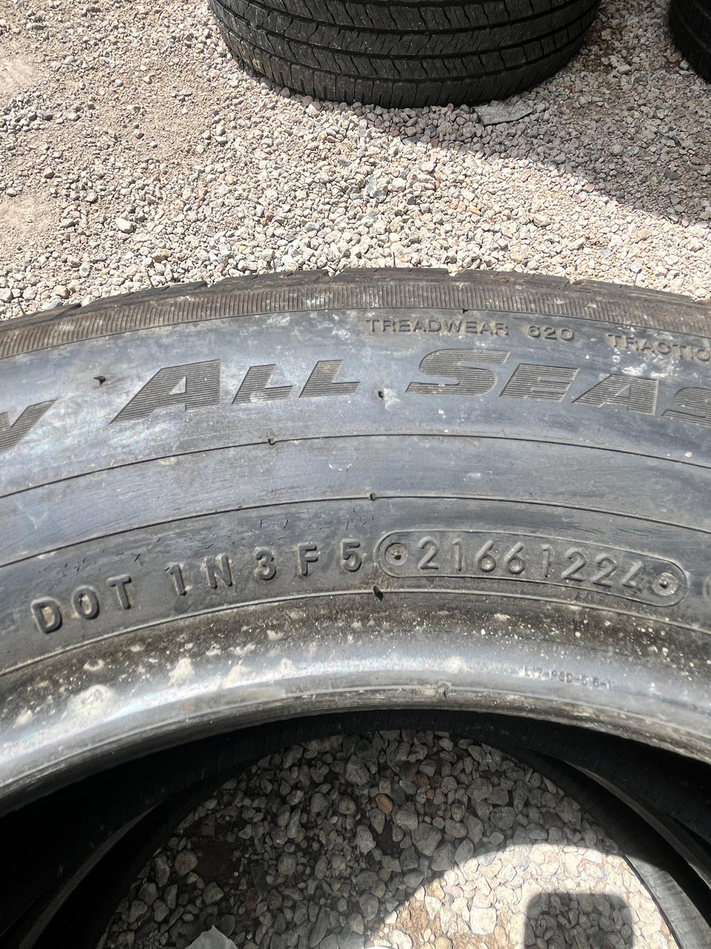 225/65R17 Pair (2 Used Tires) Big O Legancy