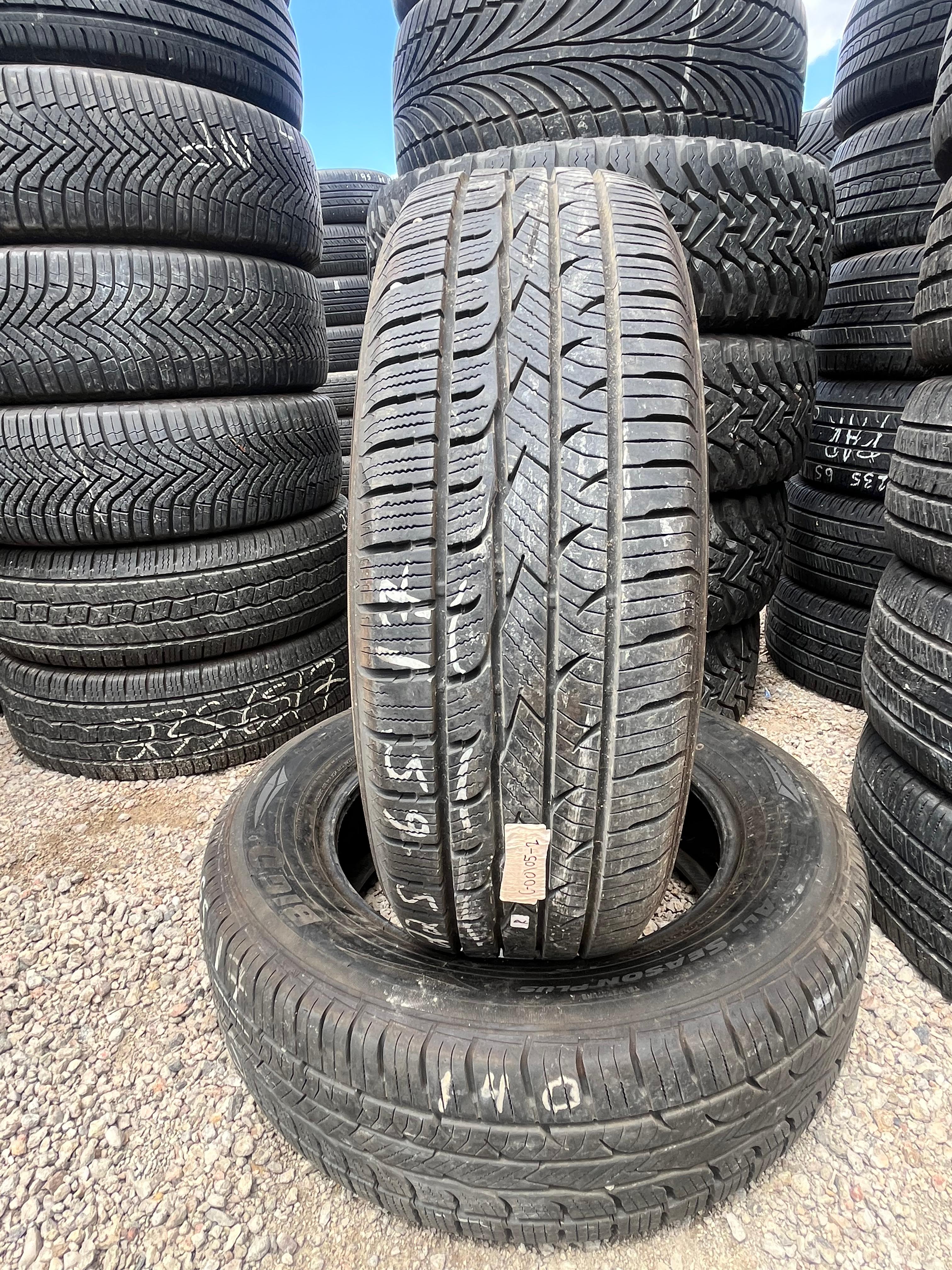 225/65R17 Pair (2 Used Tires) Big O Legancy