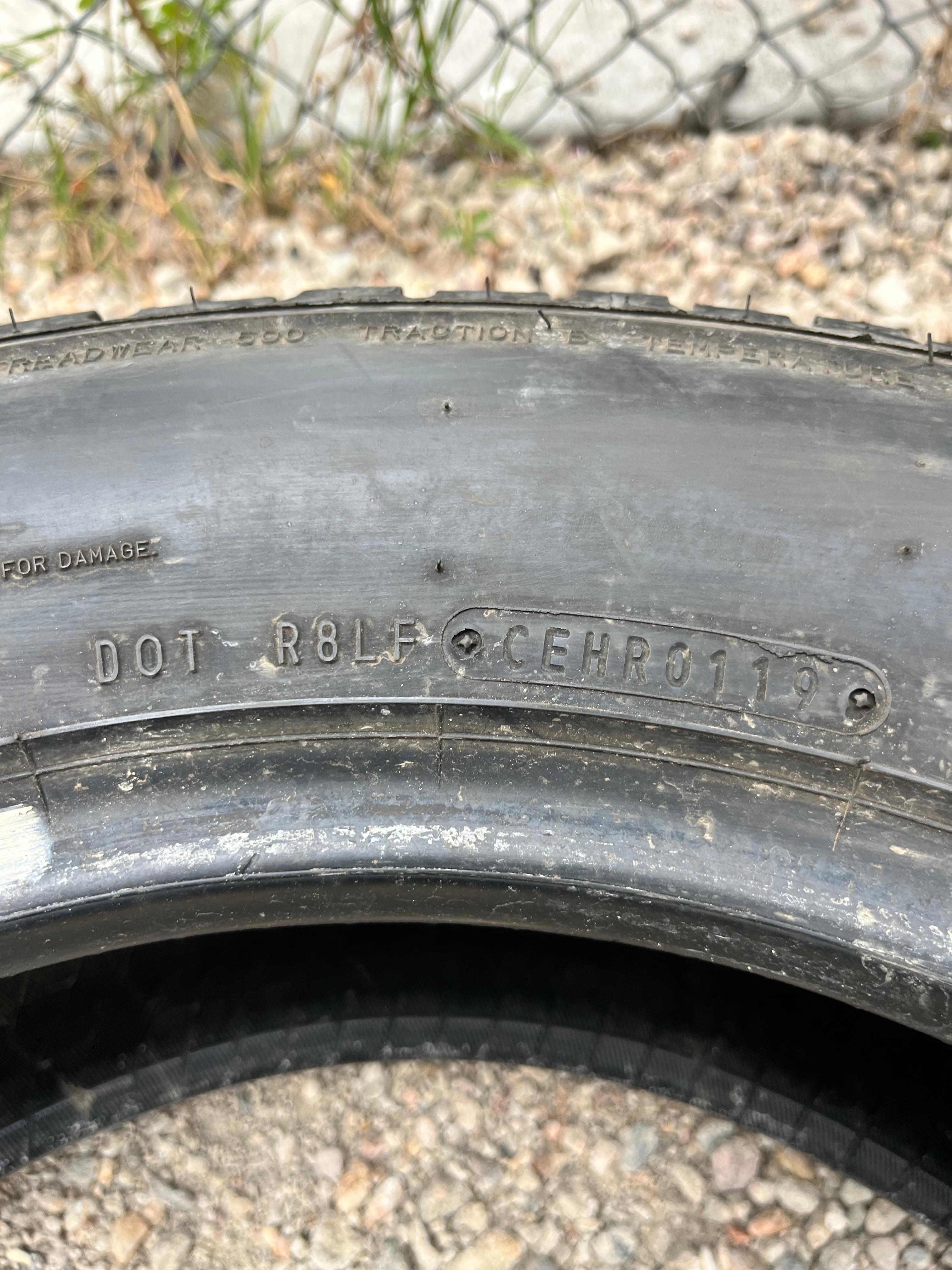 215/65R17 Pair (2 Used Tires) Falken Wild Peak