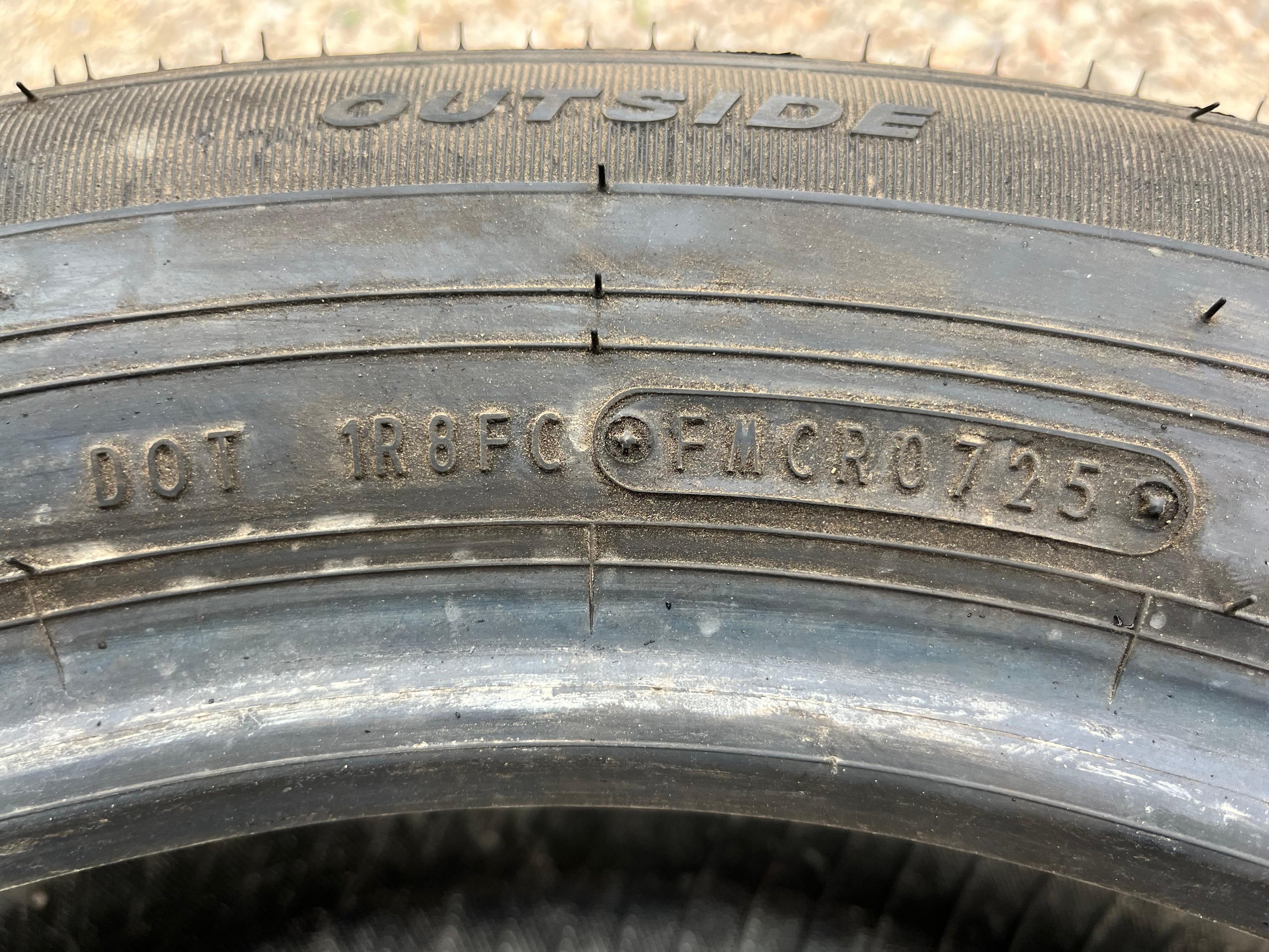 225/60R17 Set (4 Used Tires) Falken Pro G5 CSV