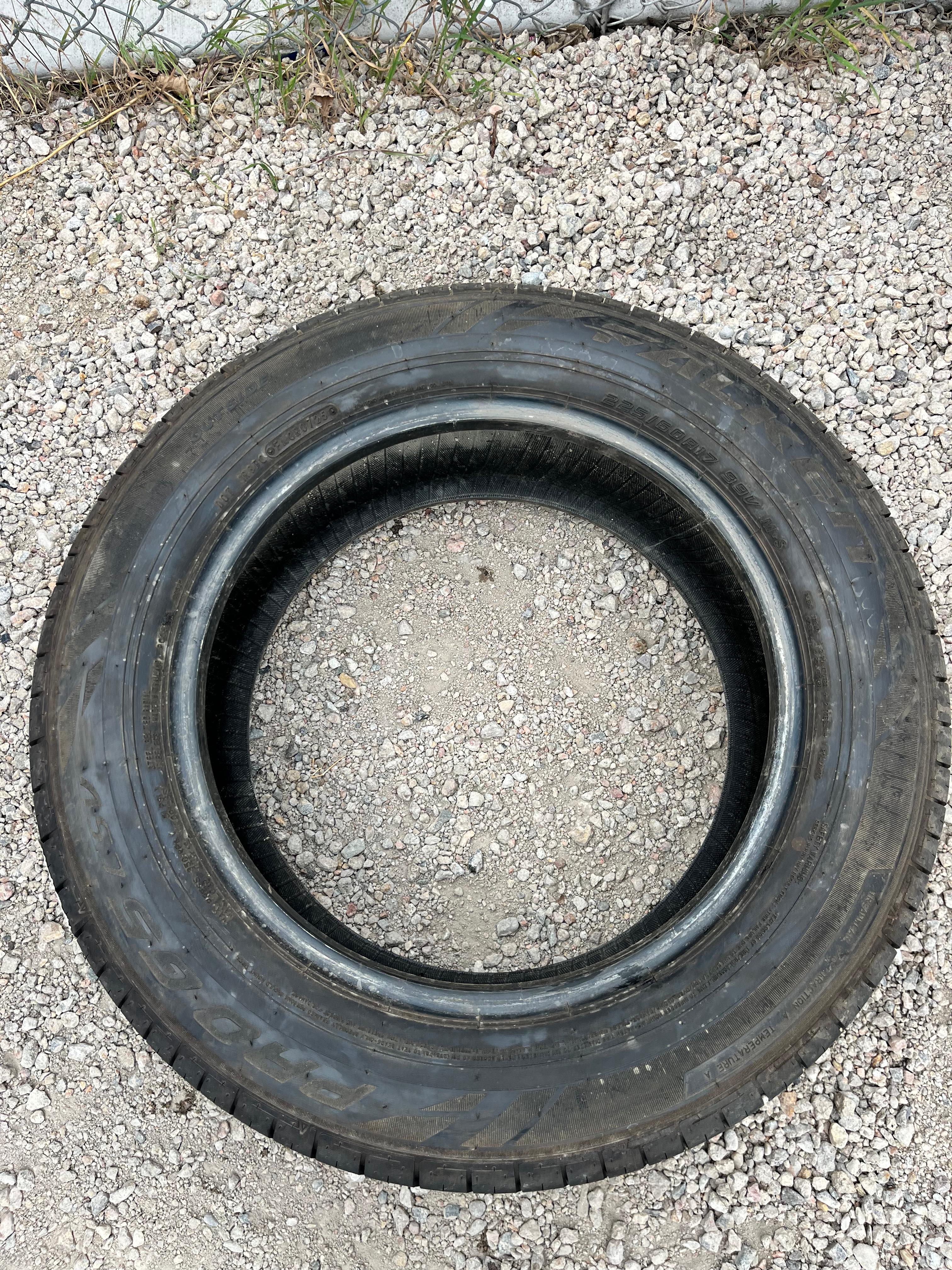 225/60R17 Set (4 Used Tires) Falken Pro G5 CSV