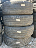 265/65R18 Set (4 Used Tires) Goodyear Wrangler Territory HT