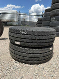 LT225/75R16 Pair (2 Used Tires) Nexen Roadian CT8 HL