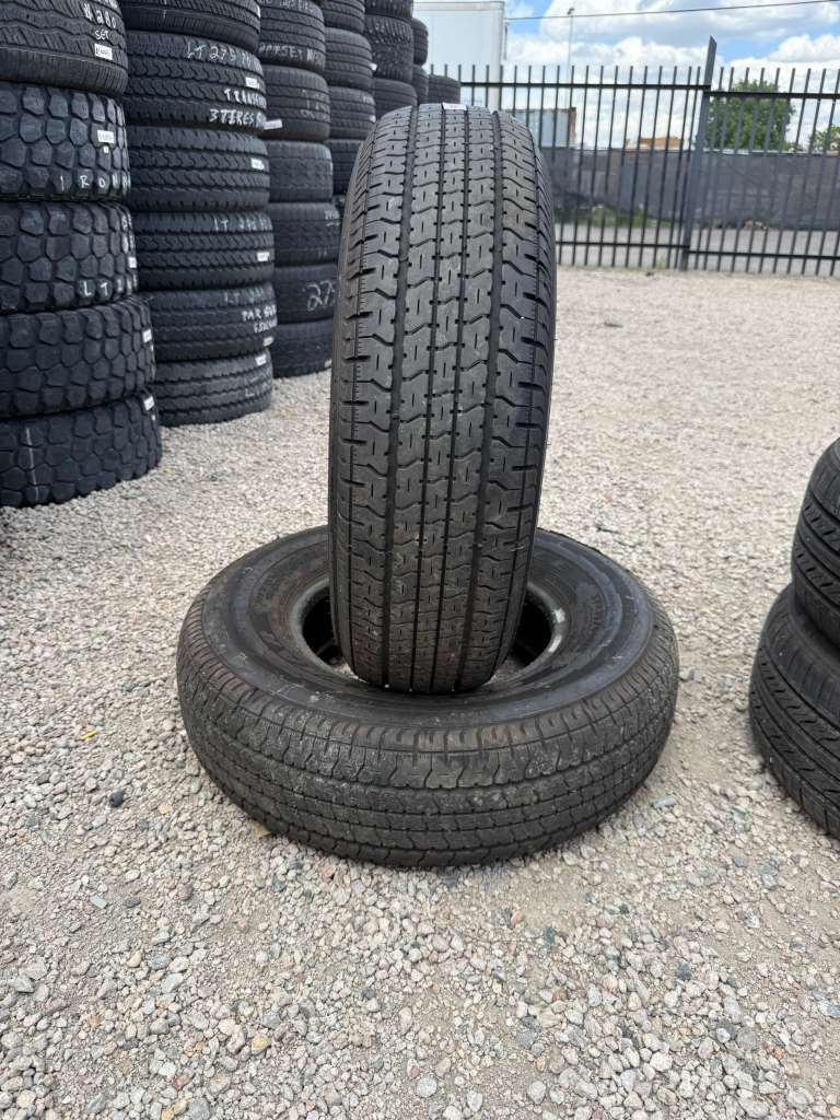 ST235/80R16 Pair (2 Used Tires) Goodyear Endurance