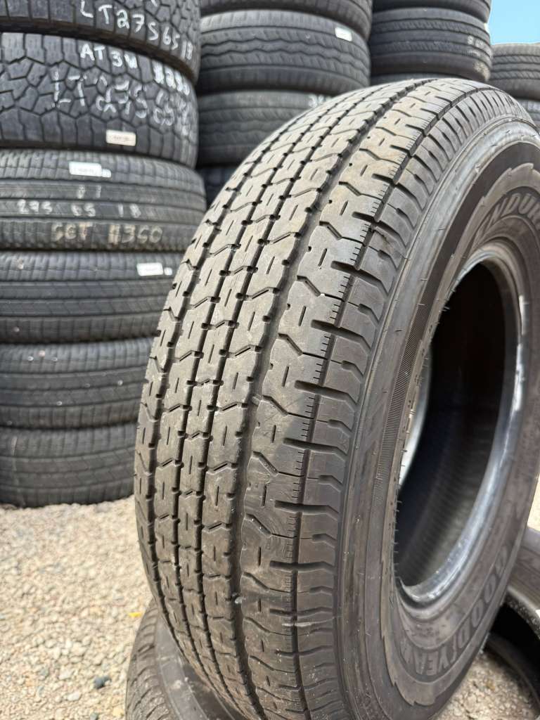 ST235/80R16 Pair (2 Used Tires) Goodyear Endurance