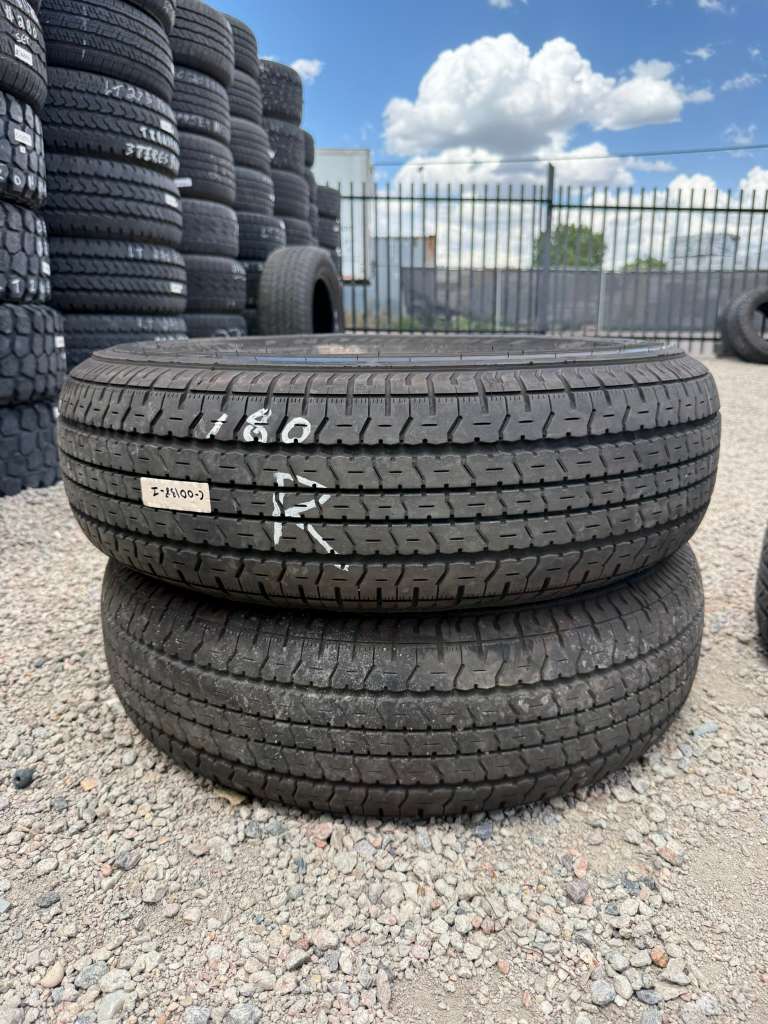 ST235/80R16 Pair (2 Used Tires) Goodyear Endurance