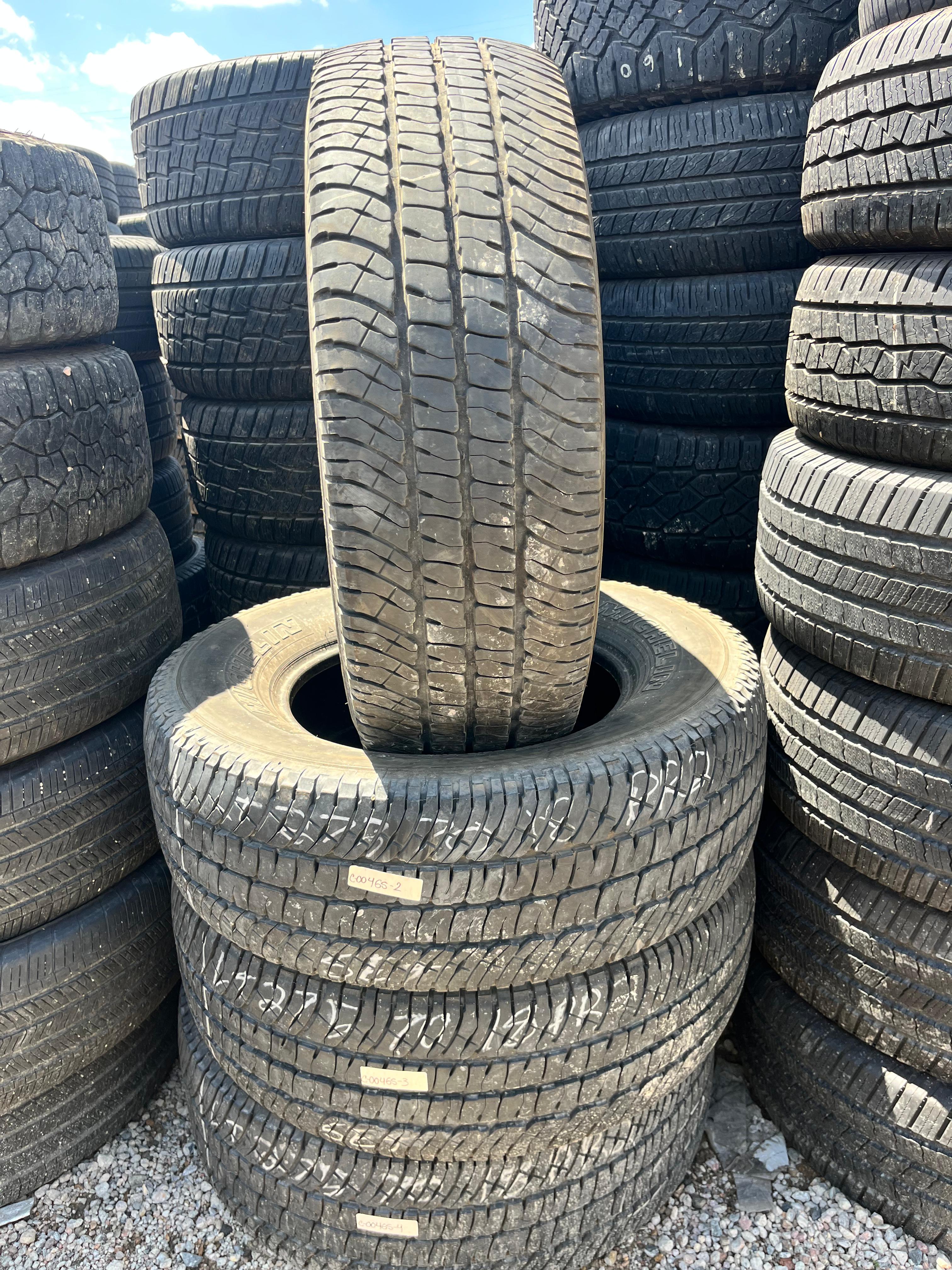 275/70R18 Set (4 Used Tires) Michelin LTX 2