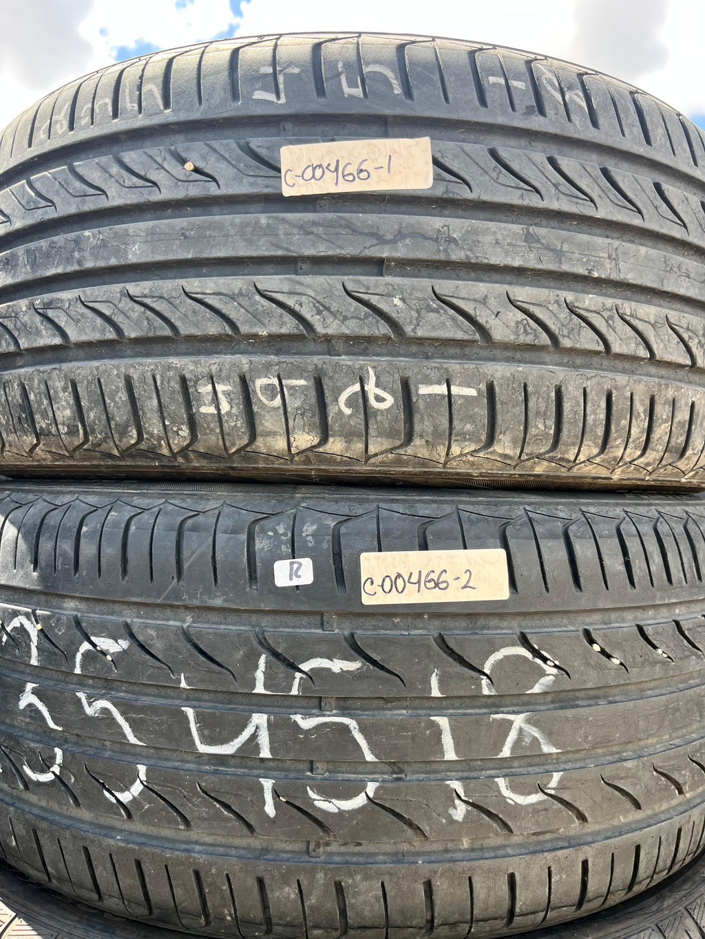 235/45R18 Pair (2 Used Tires) Sentury UHP