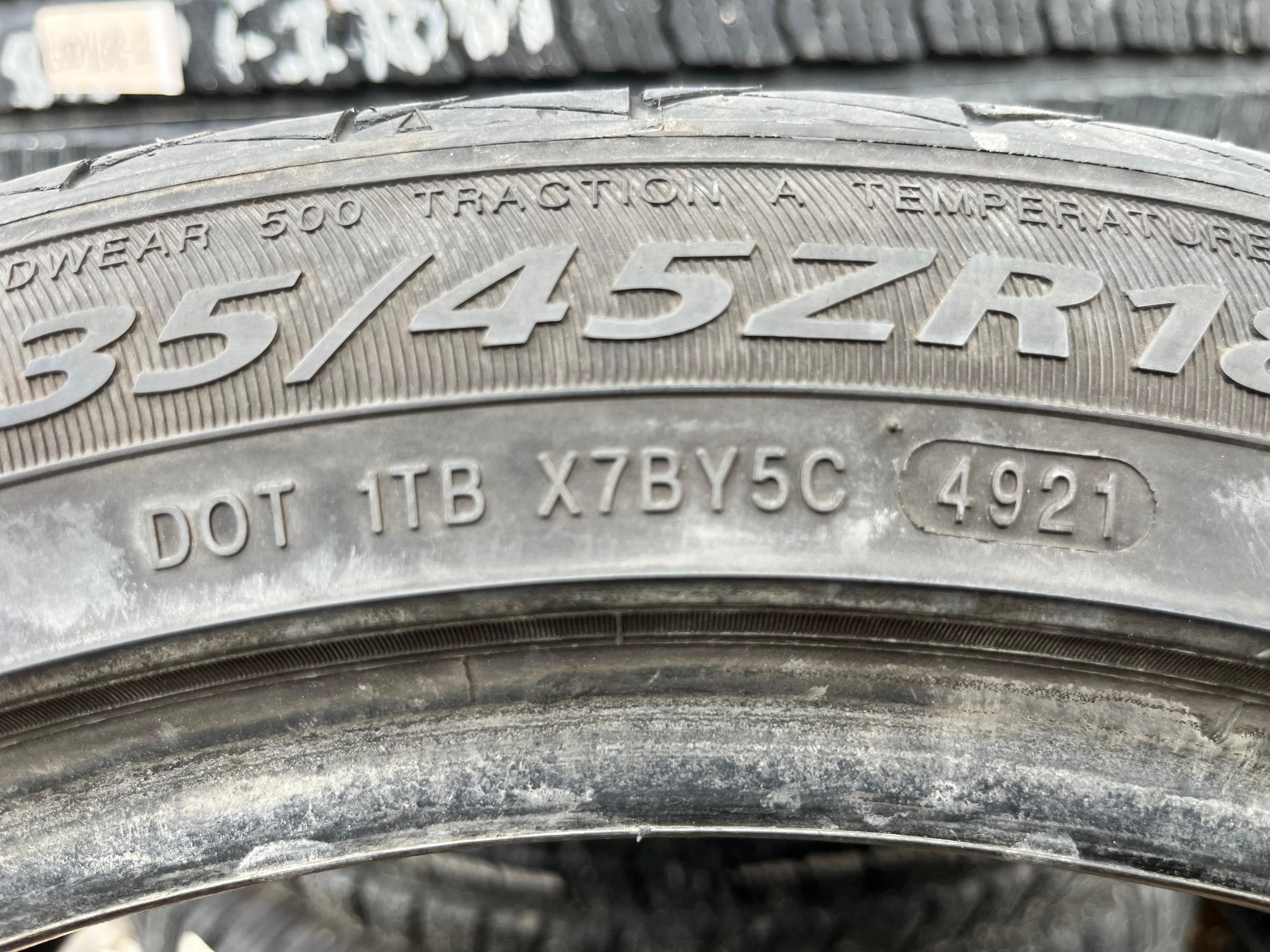 235/45R18 Pair (2 Used Tires) Sentury UHP