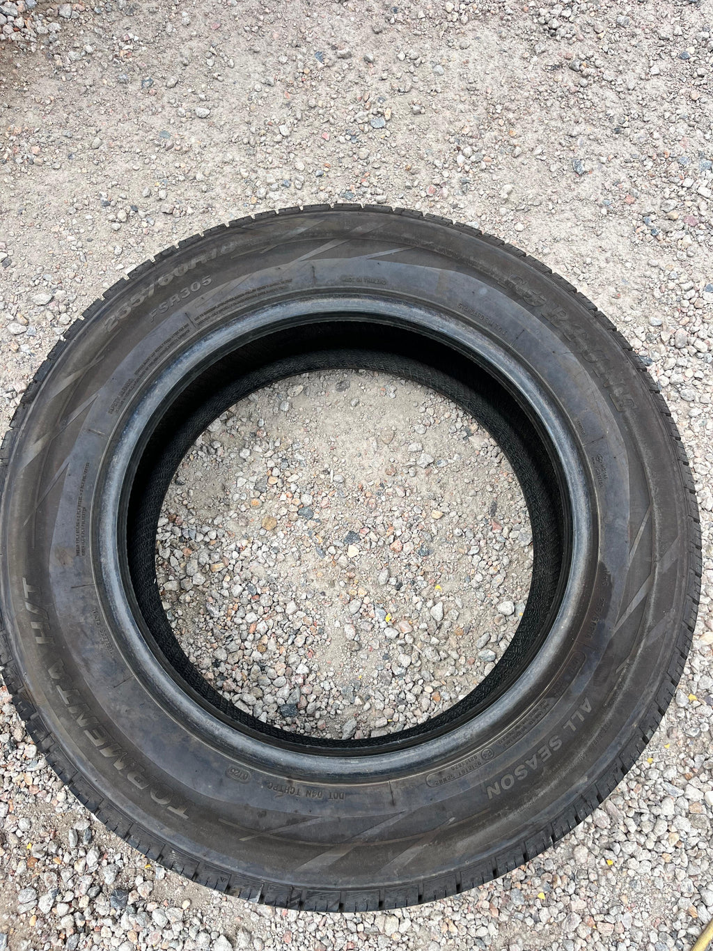 235/60R18 Pair (2 Used Tires) Fortune Tormenta