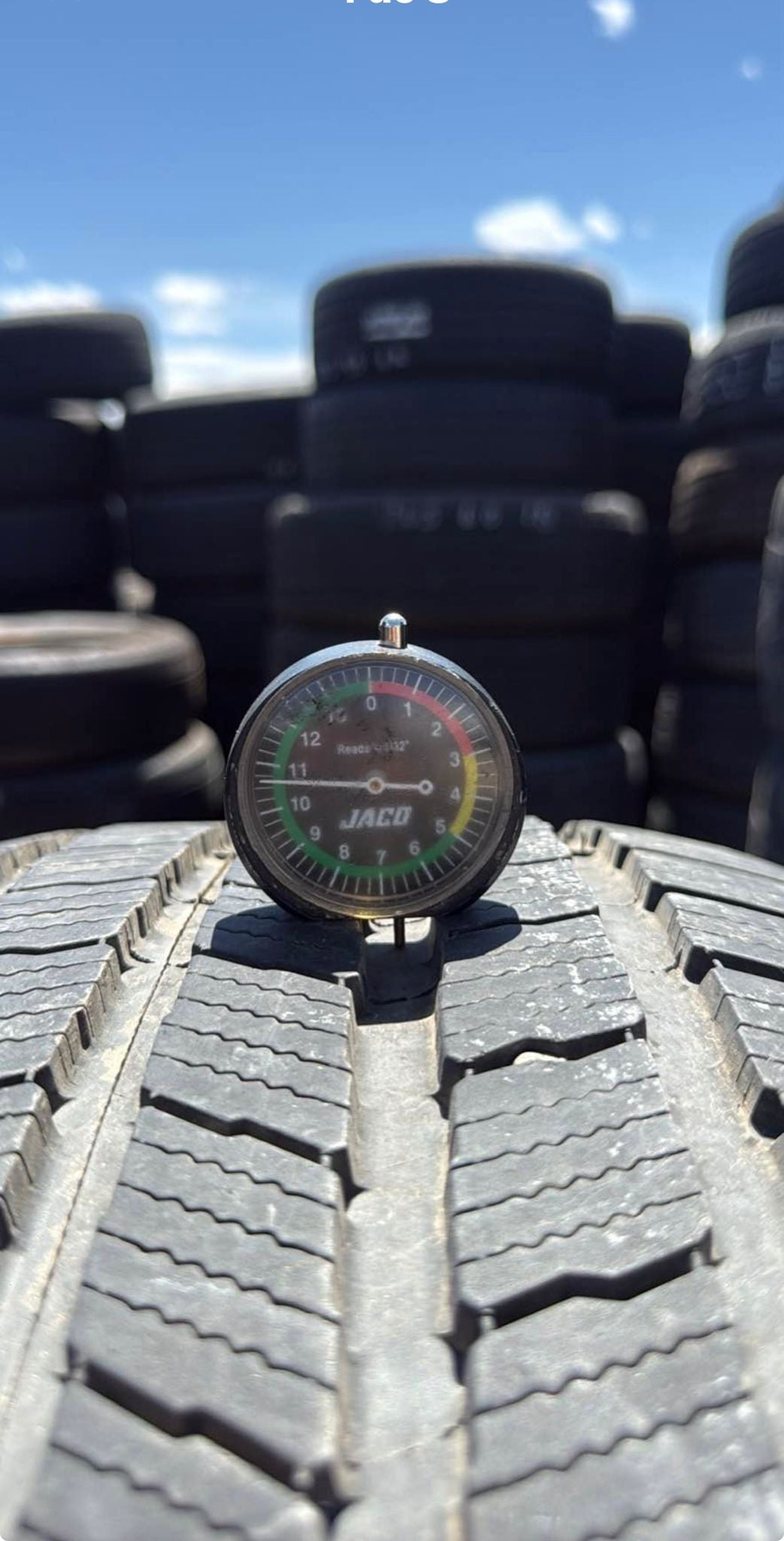 285/60R18 Set (4 Used Tires) Michelin Defender LTX
