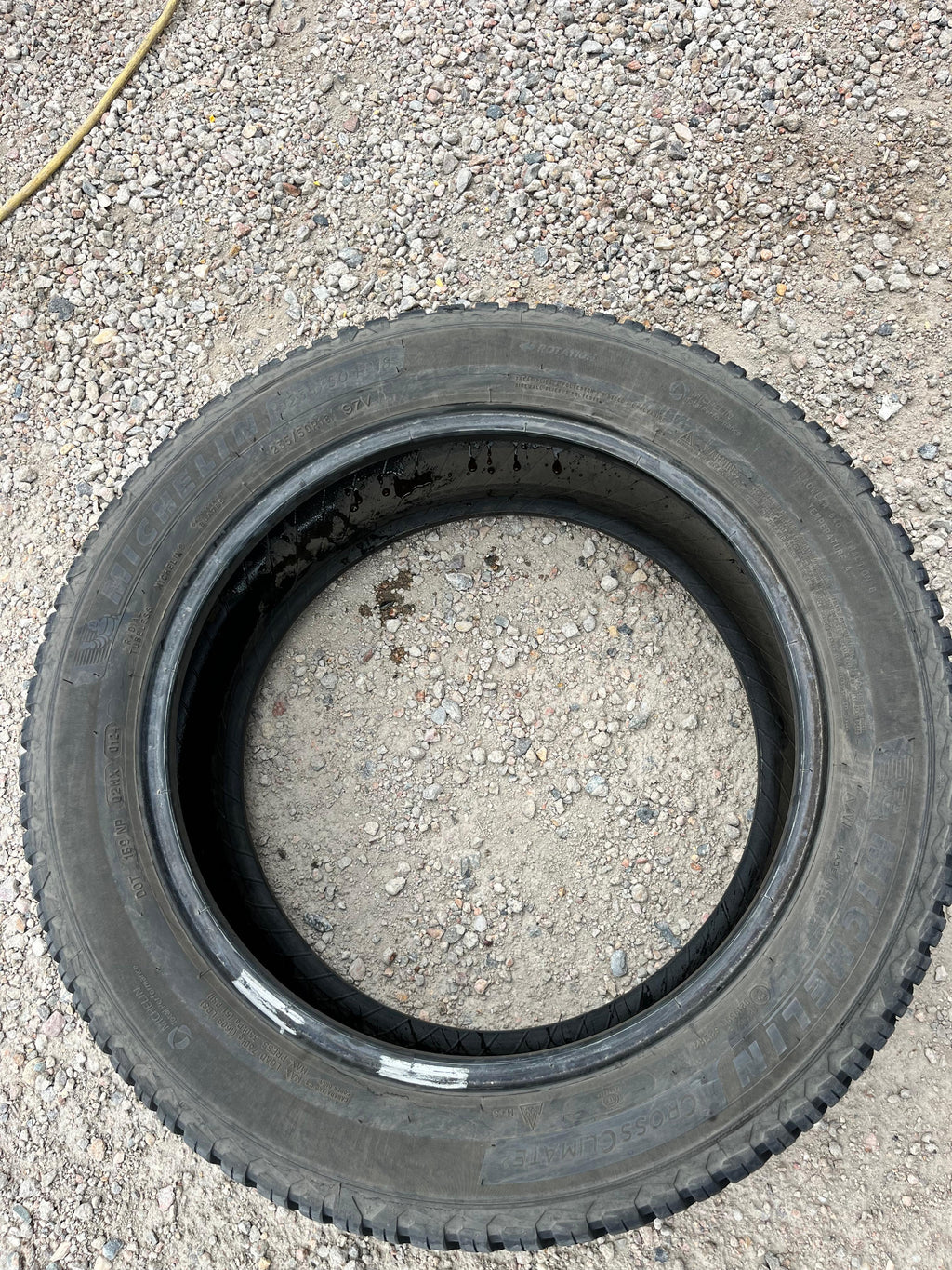 235/50R18 Pair (2 Used Tires) Michelin Cross Climate