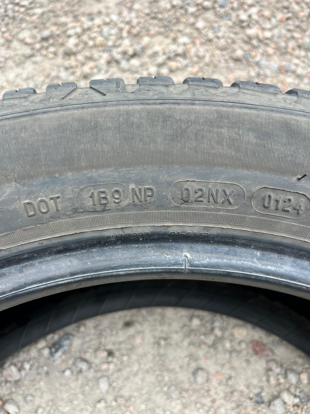 235/50R18 Pair (2 Used Tires) Michelin Cross Climate