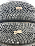 235/50R18 Pair (2 Used Tires) Michelin Cross Climate