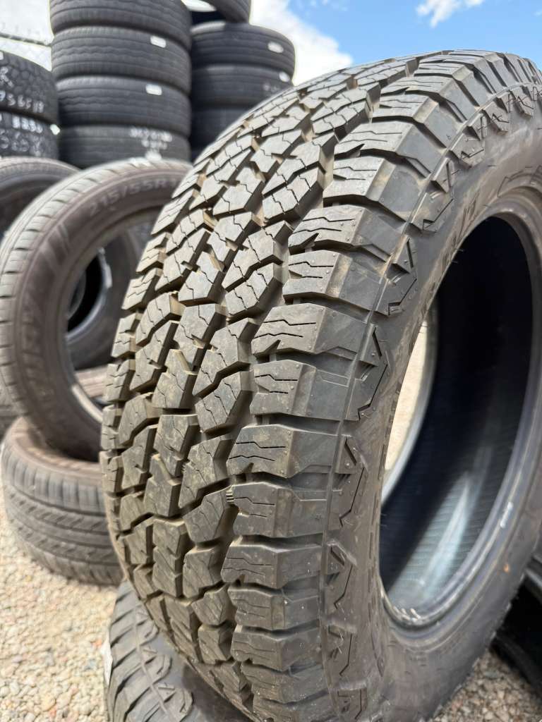 225/65R17 Pair (2 Used Tires) Blackhawk Ridgecrawler A/T