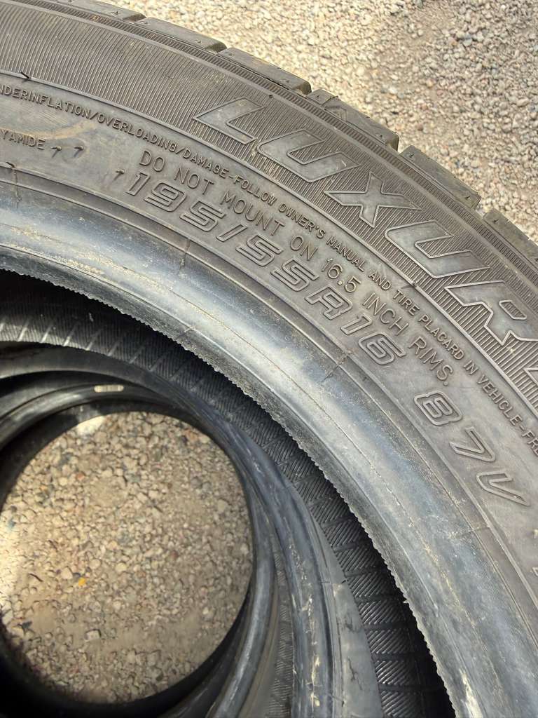 195/55R16 Set (4 Used Tires) Mazama Reputation