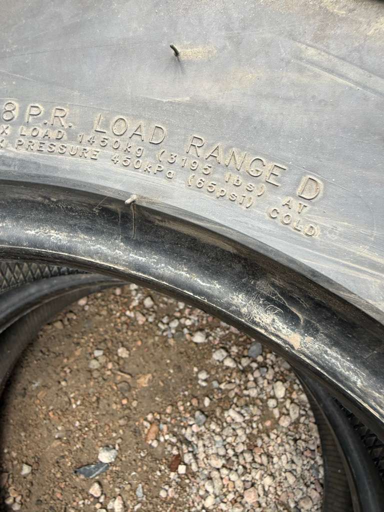 LT35X10.50R17 Pair (2 Used Tires) Kenda Klever R/T