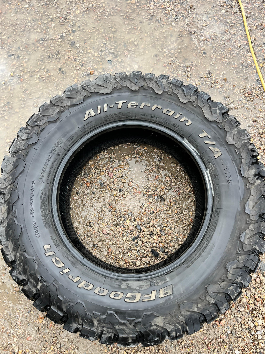 LT275/70R18 Set (4 Used Tires) BFGoodrich All Terrain KO2