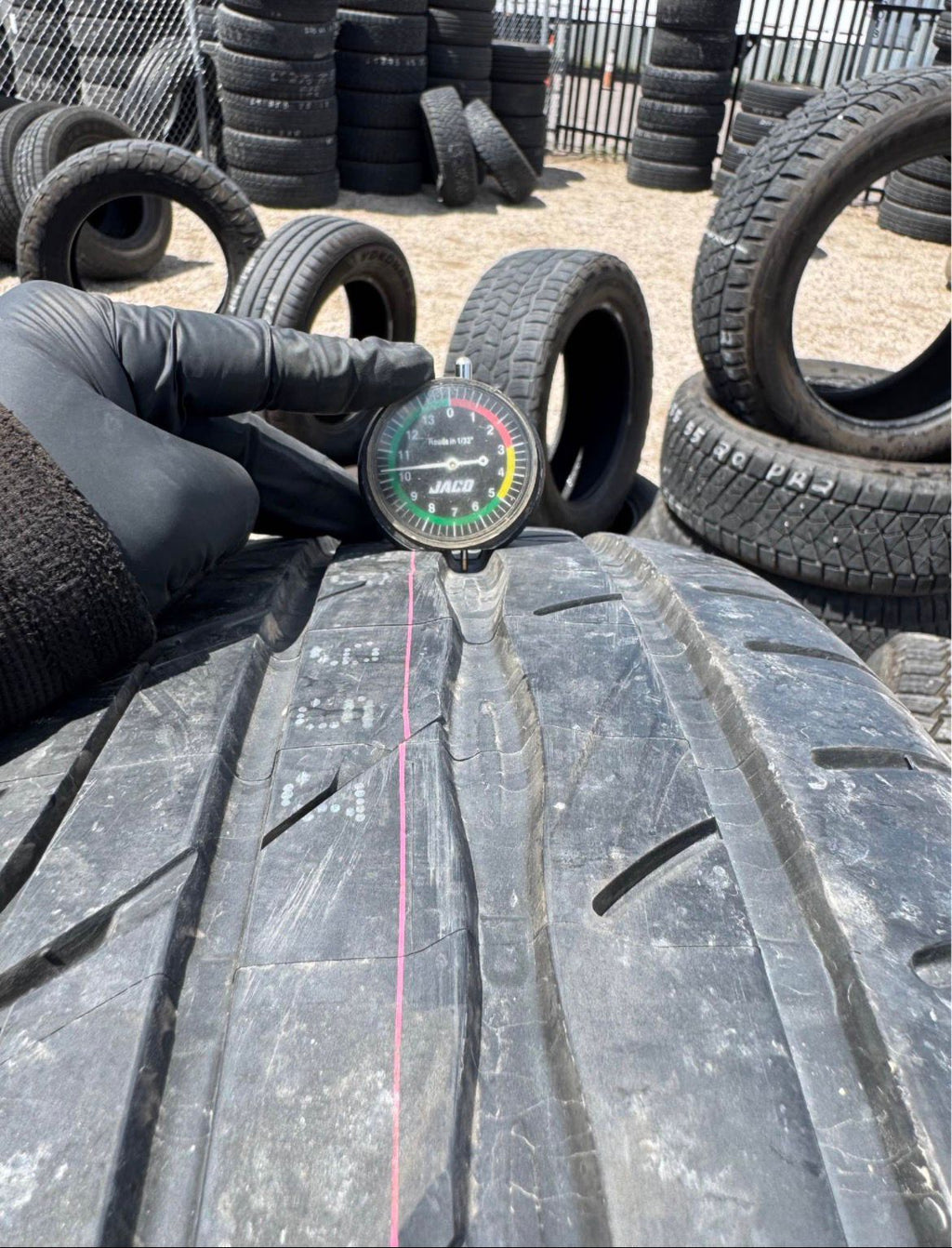 235/50R18 Set (4 Used Tires) Firestone Fire Hawk