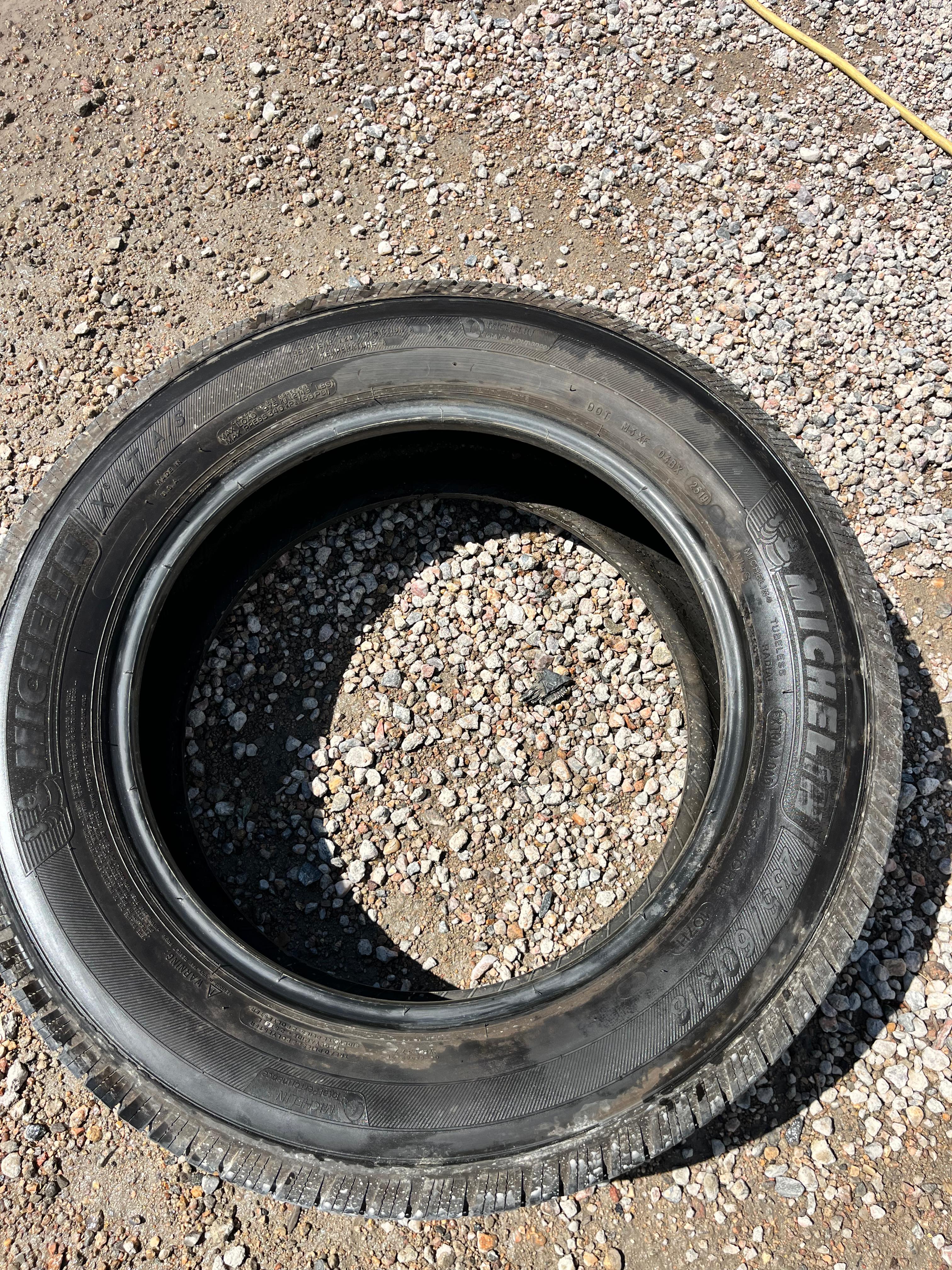 235/60R18 Pair (2 Used Tires) Michelin XLT
