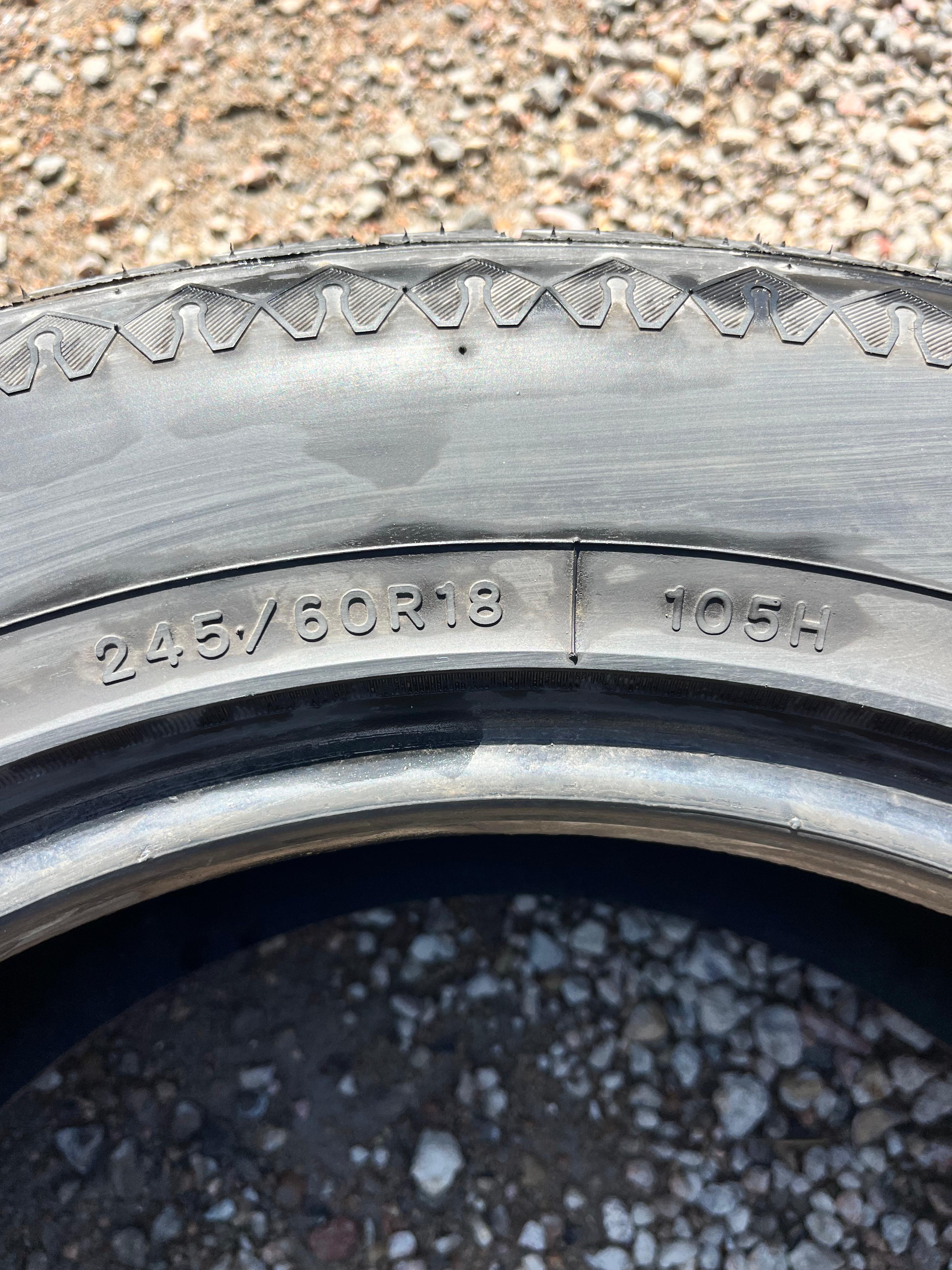 245/60R18 Pair (2 Used Tires) Sailun Terramax HLT