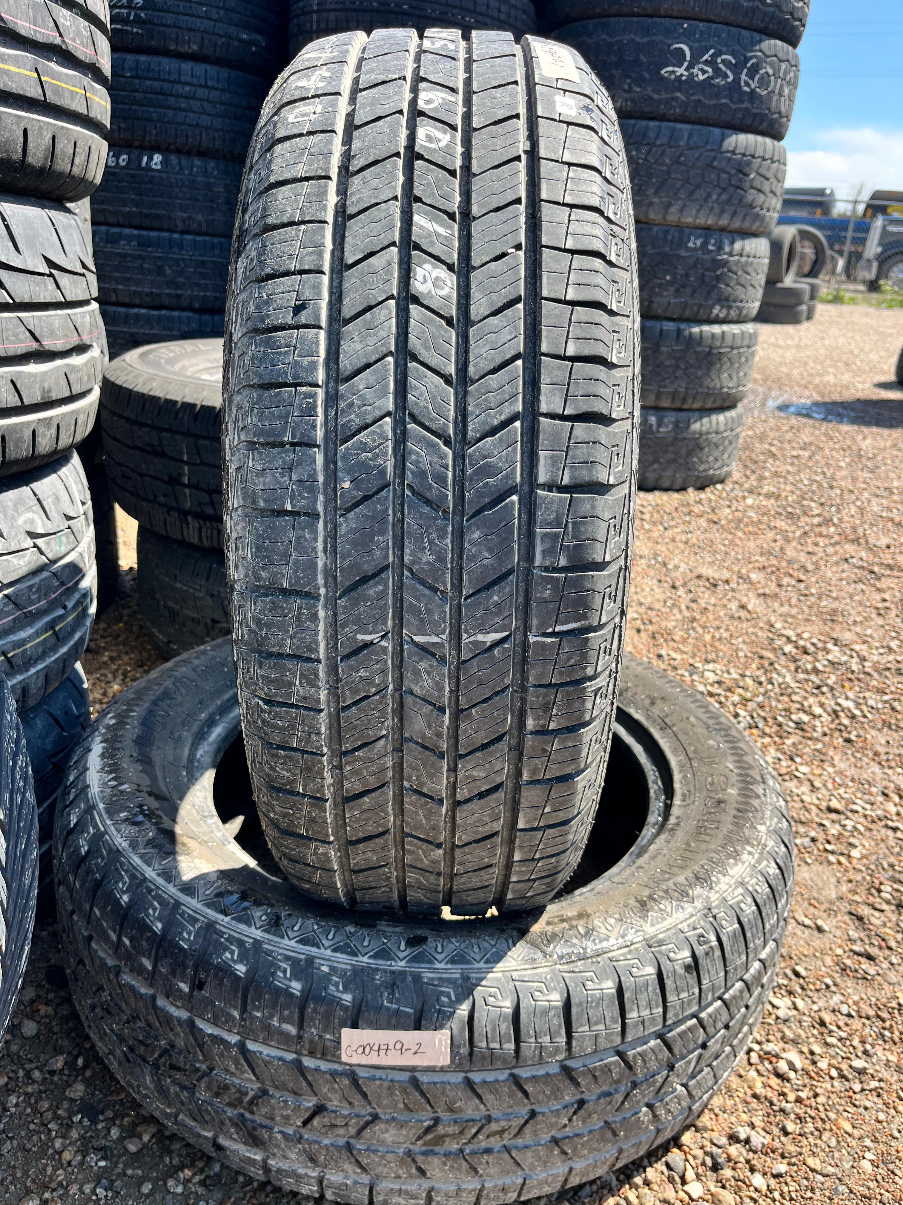 245/60R18 Pair (2 Used Tires) Sailun Terramax HLT