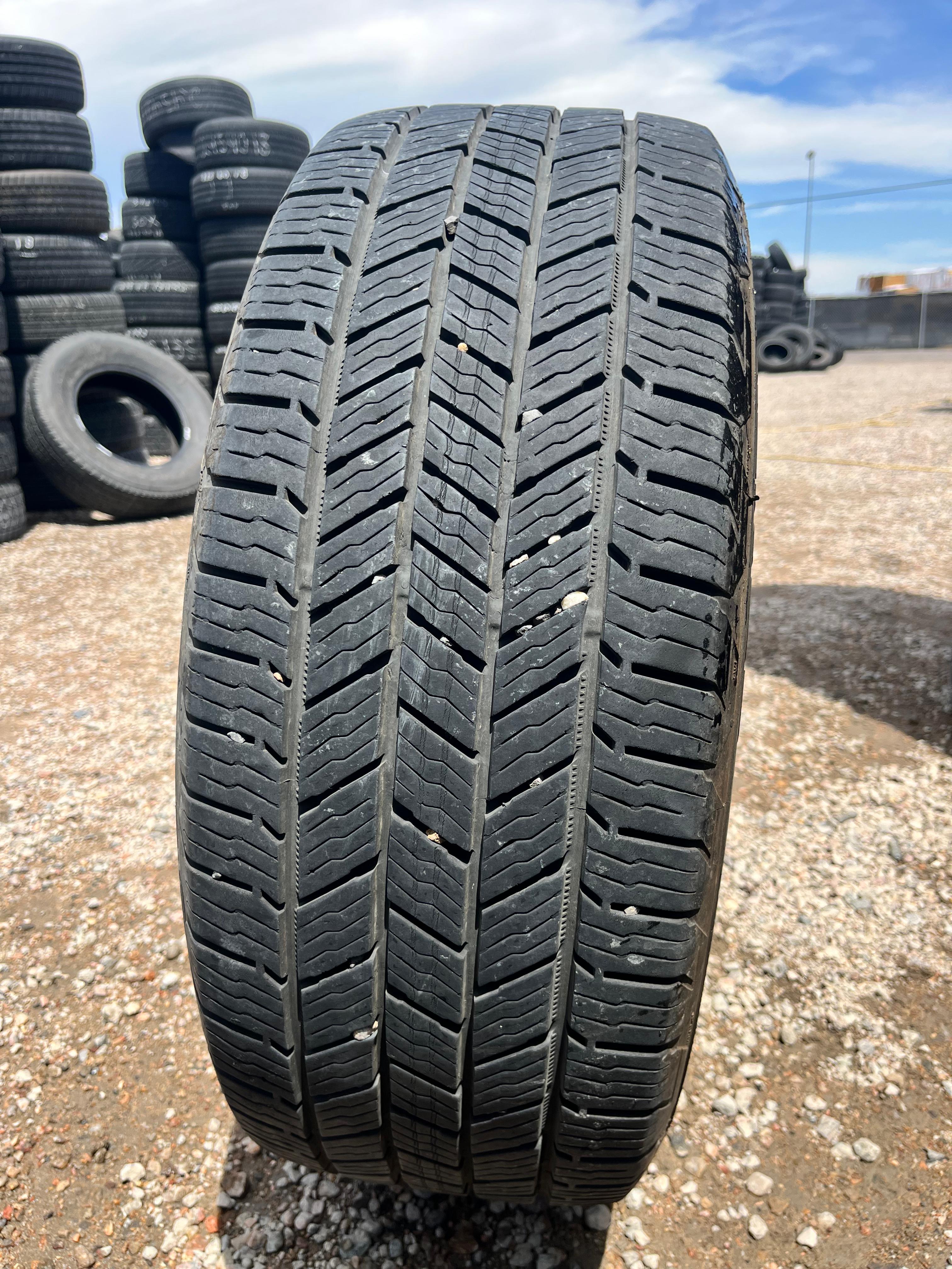 265/60R18 Pair (2 Used Tires) Continental Terrain Contact