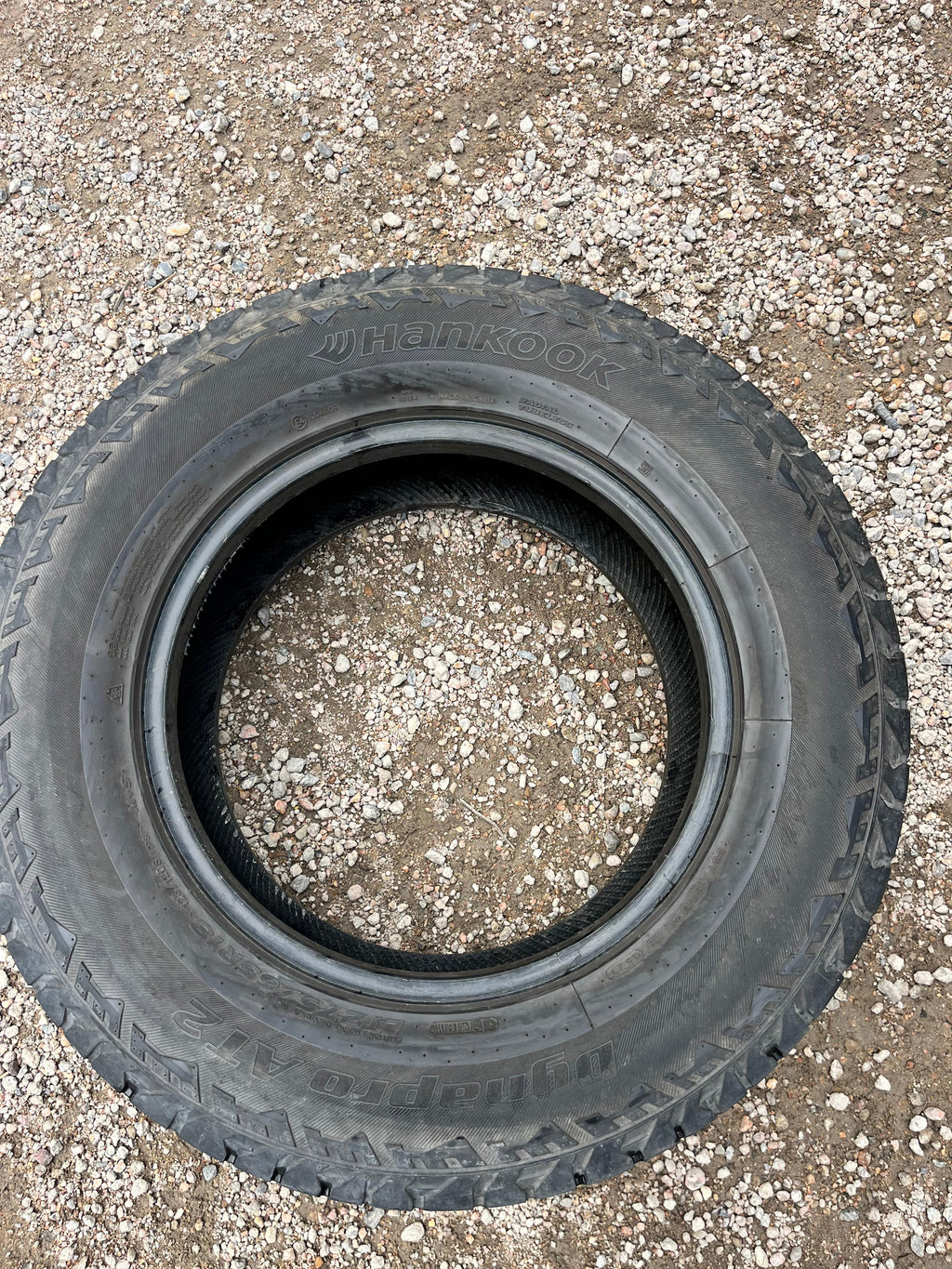 LT275/65R18 Pair (2 Used Tires) Hankook Dynapro AT2