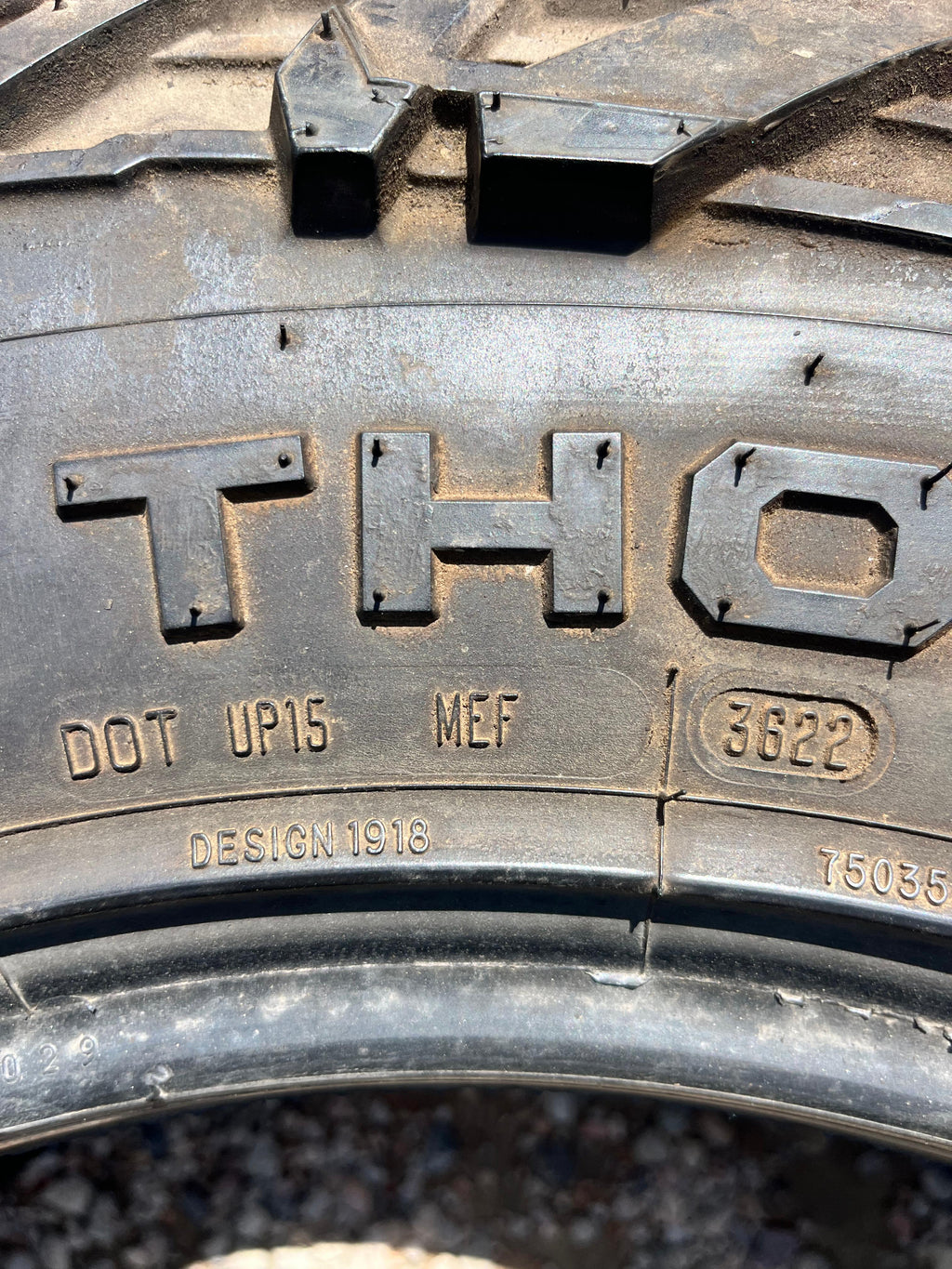 LT275/70R18 Set (4 Used Tires) Mickey Thompson Baja Boss