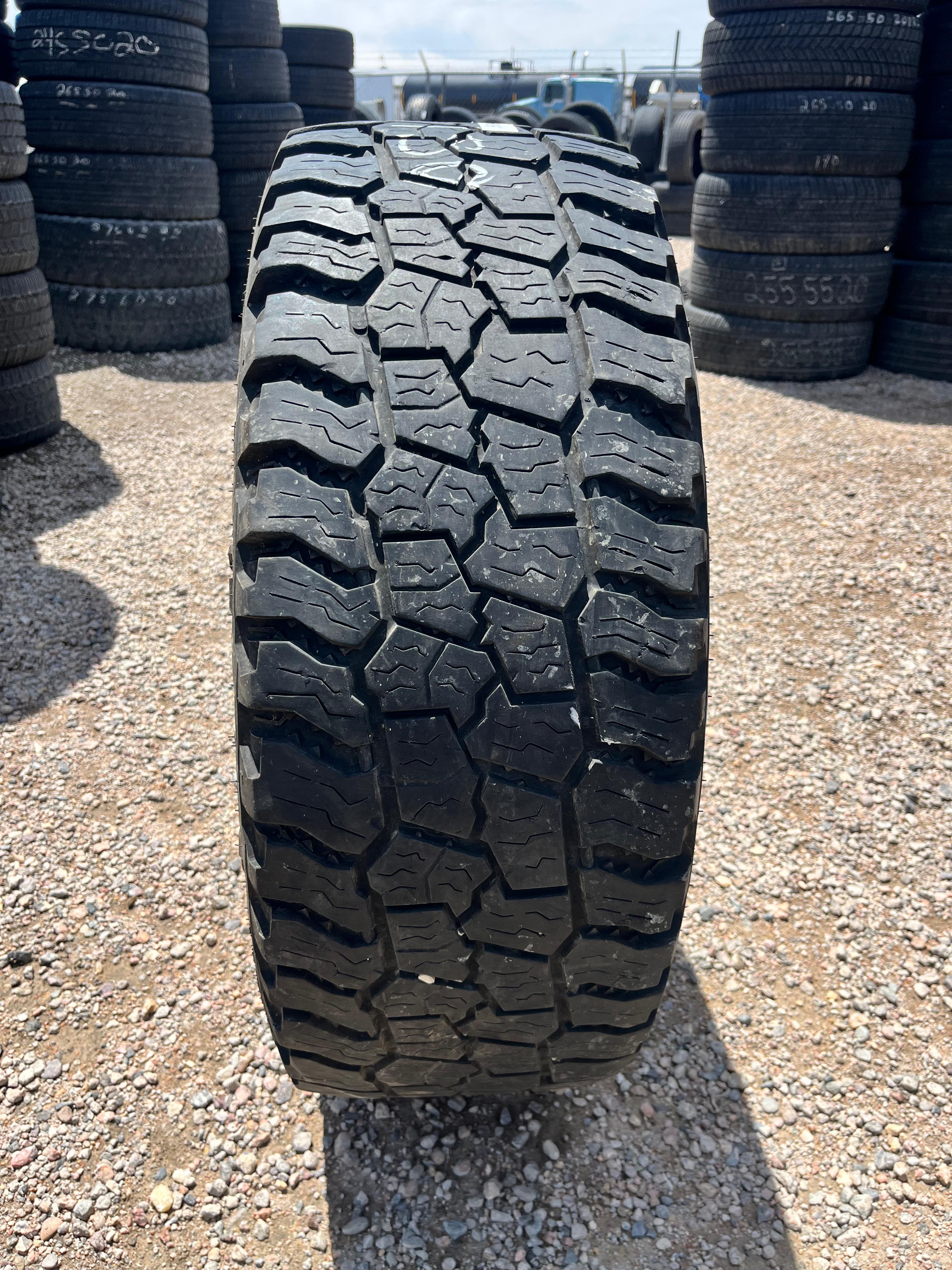 LT275/70R18 Set (4 Used Tires) Mickey Thompson Baja Boss
