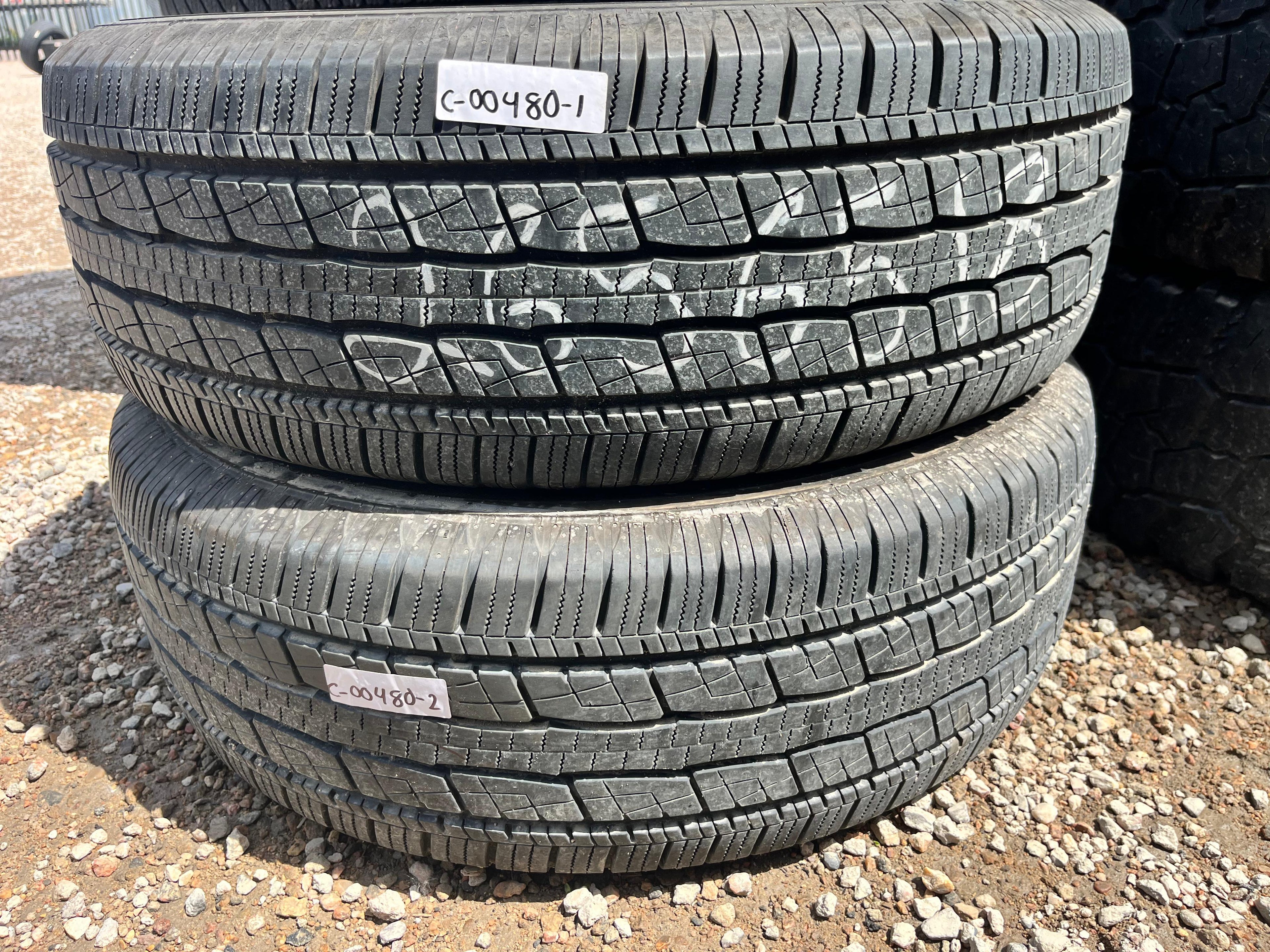 265/65R18 Pair (2 Used Tires) General Grabber HTS