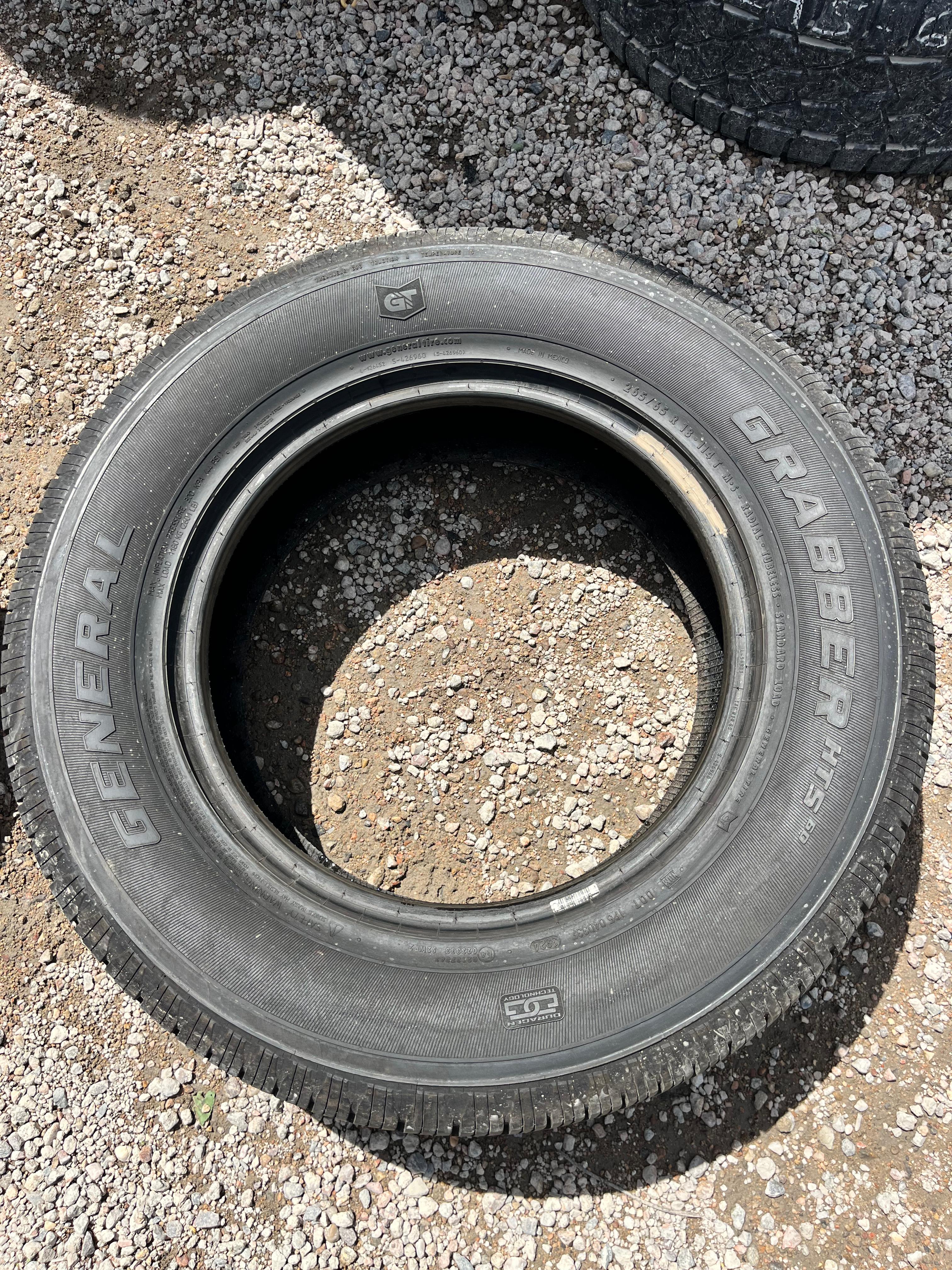 265/65R18 Pair (2 Used Tires) General Grabber HTS