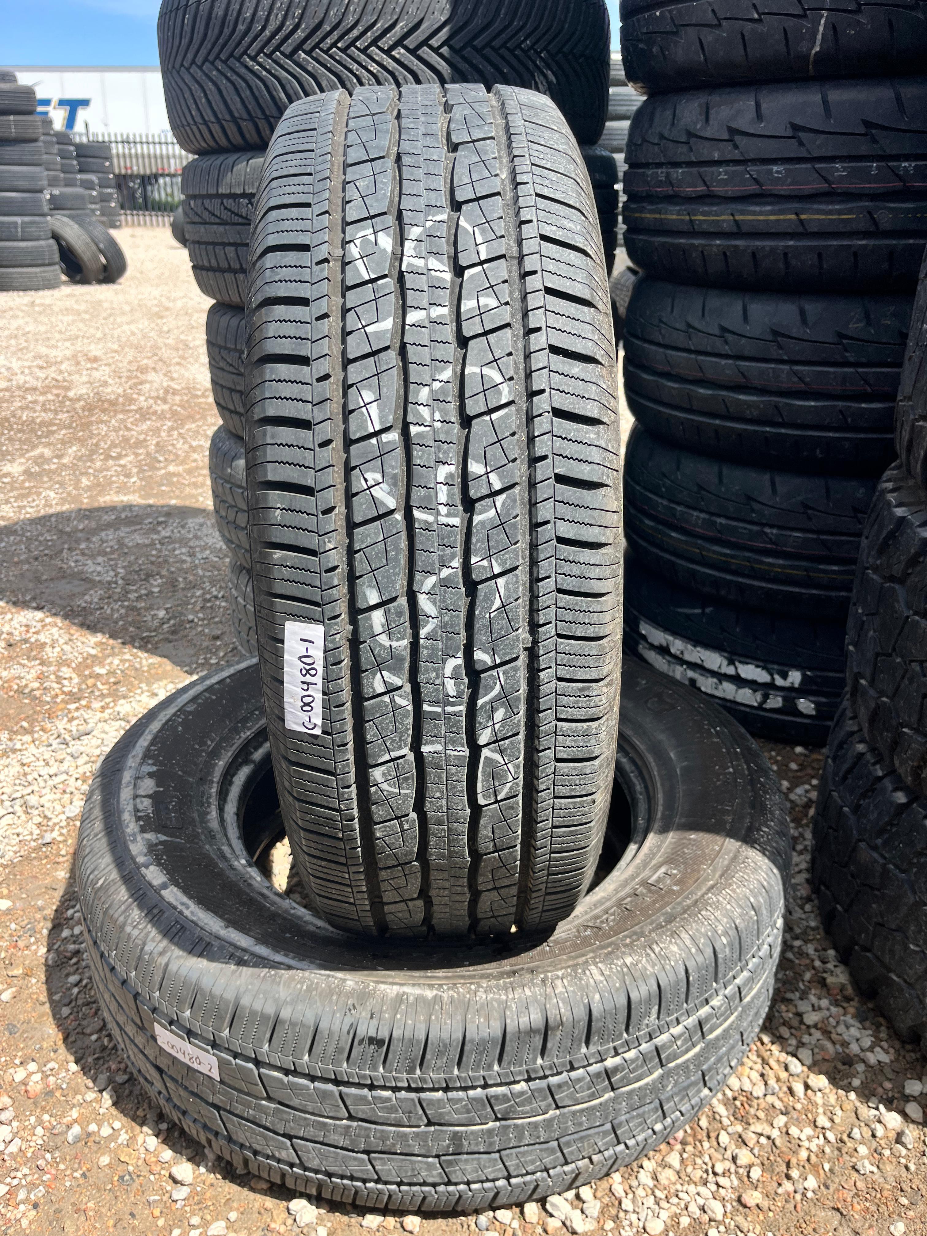 265/65R18 Pair (2 Used Tires) General Grabber HTS