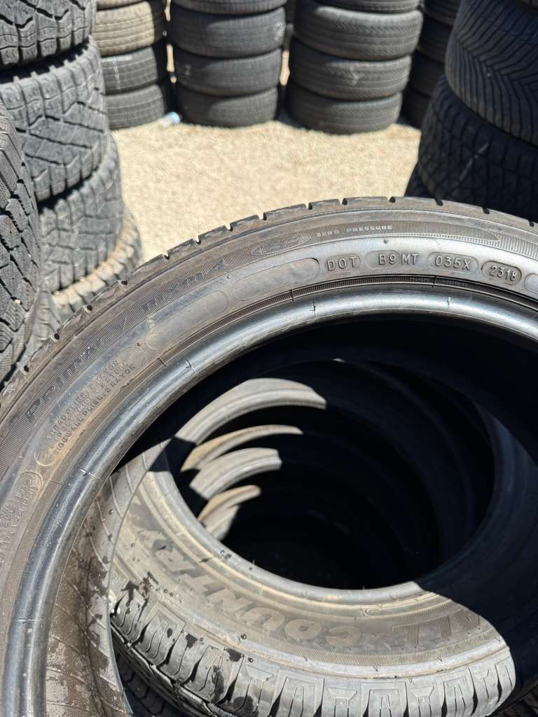 225/45R18 Pair (2 Used Tires) Michelin Primacy MxM4