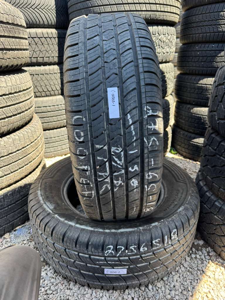 275/65R18 Pair (2 Used Tires) Cooper Adventurer