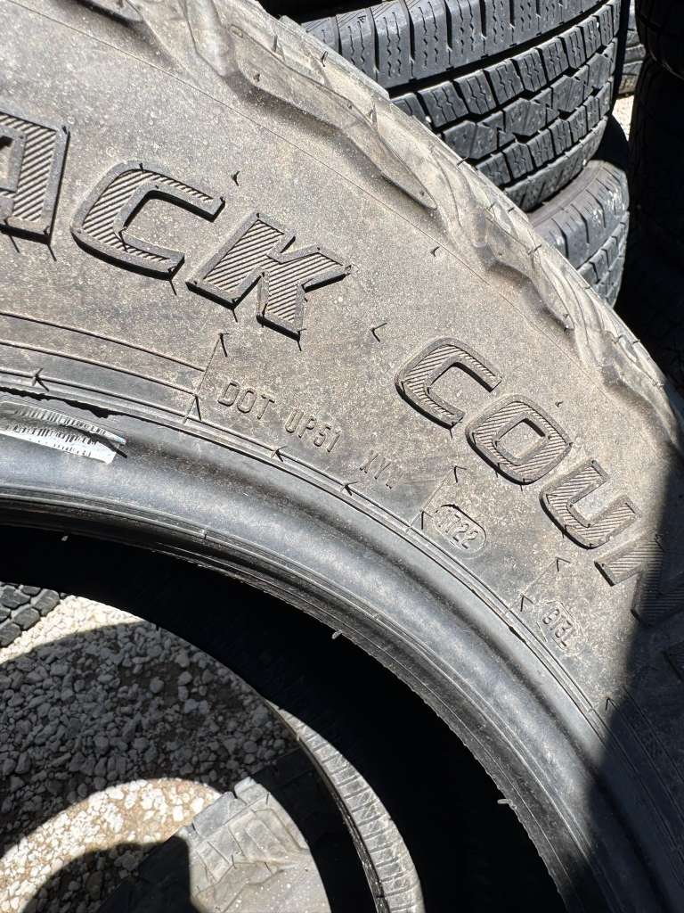 LT265/70R18 Pair (2 Used Tires) DeanTires Back Country A/T2