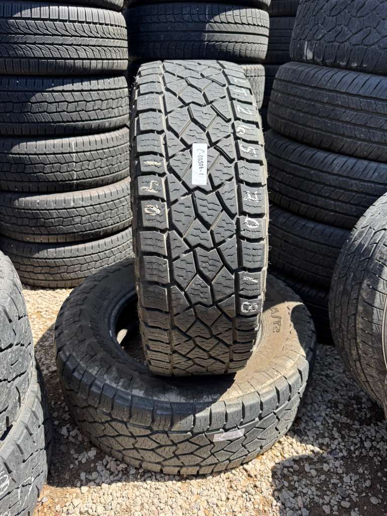 LT265/70R18 Pair (2 Used Tires) DeanTires Back Country A/T2