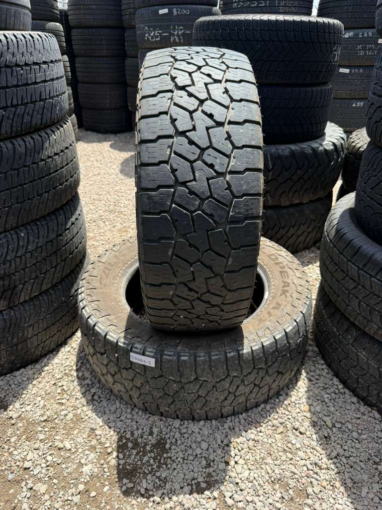 LT285/60R20 Pair (2 Used Tires) Falken Wildpeak A/T