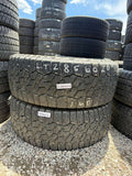 LT285/60R20 Pair (2 Used Tires) Falken Wildpeak A/T