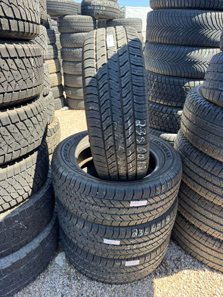 235/60R18 Set (4 Used Tires) Ironman All Country HT