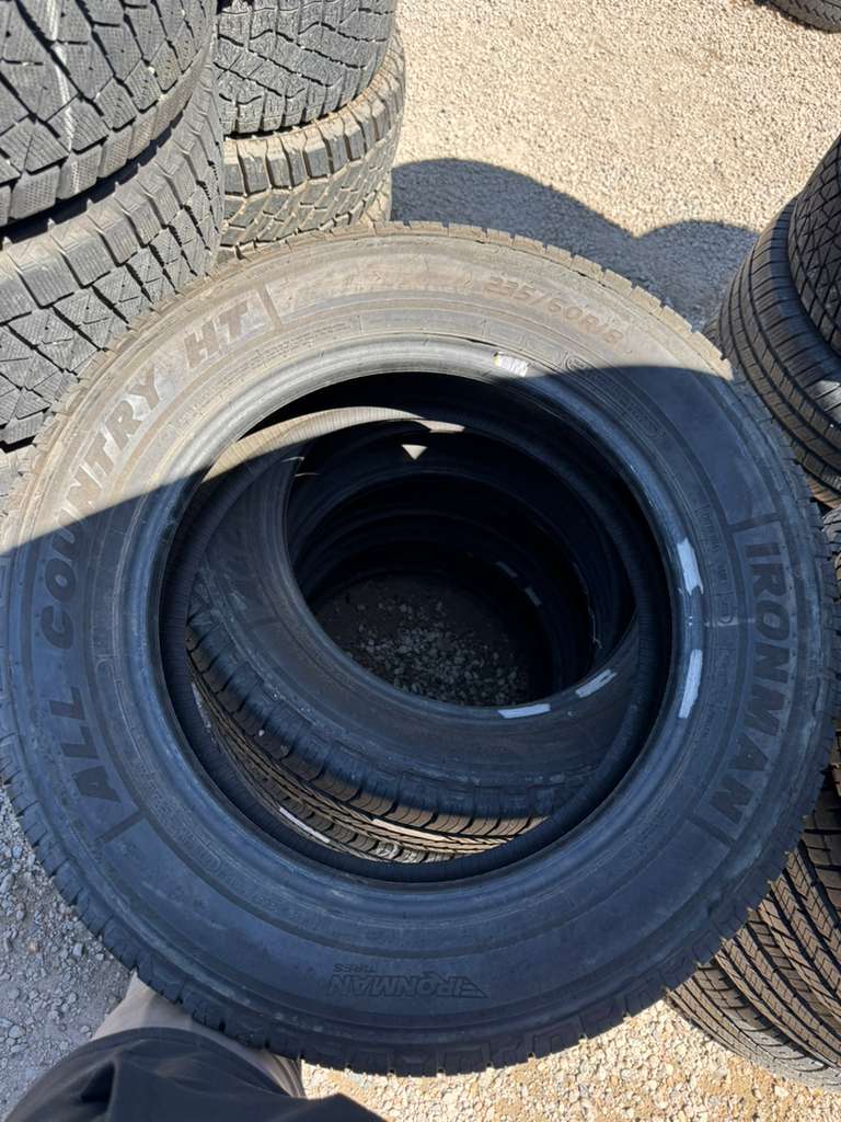 235/60R18 Set (4 Used Tires) Ironman All Country HT