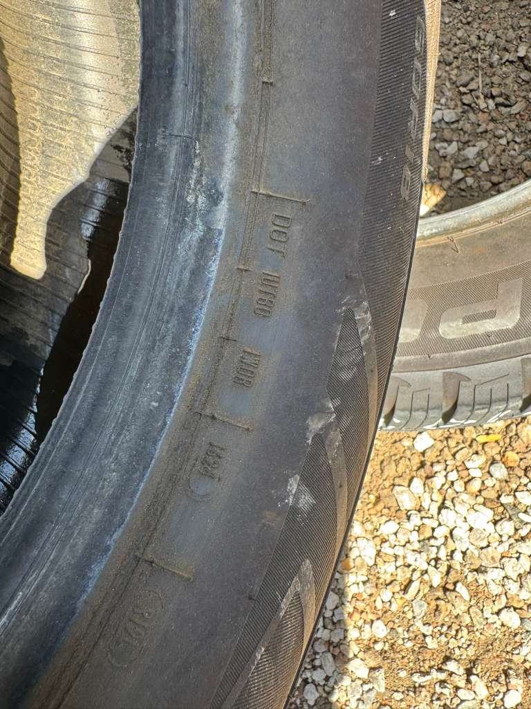 265/60R18 Pair (2 Used Tires)  Cooper Endeavor Plus
