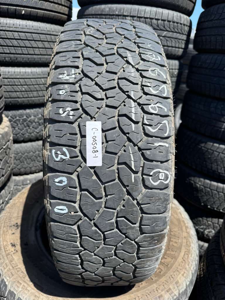 265/65R18 Set (4 Used Tires) Goodyear Workhorse AT