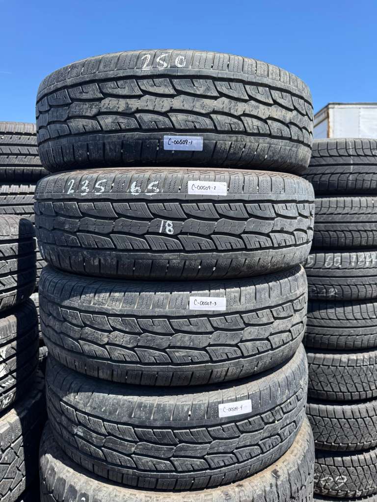 235/65R18 Set (4 Used  Tires) Delinte Bandit H/T