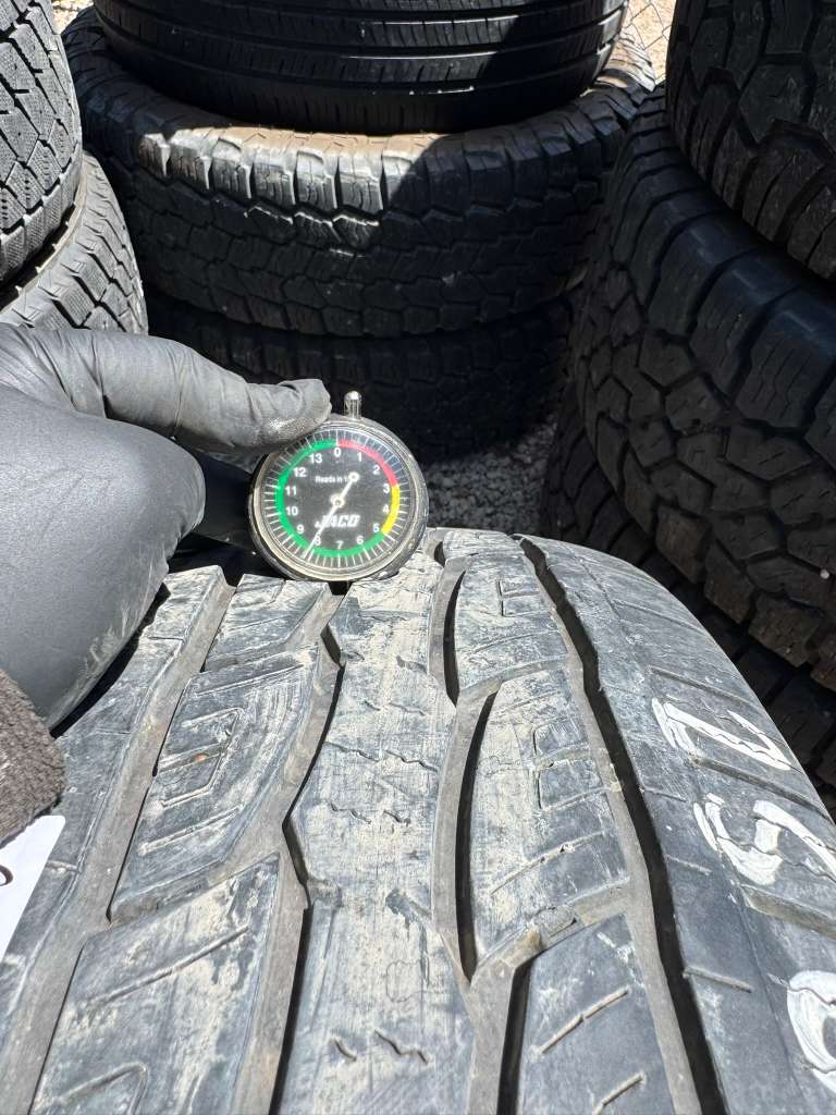 235/65R18 Set (4 Used  Tires) Delinte Bandit H/T